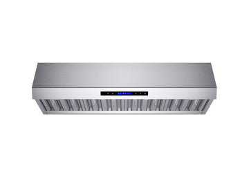 Forno Palazzo 48-Inch Wall-Mount Range Hood, 1000 CFM, Stainless Steel (Model FRHWM5030-48)