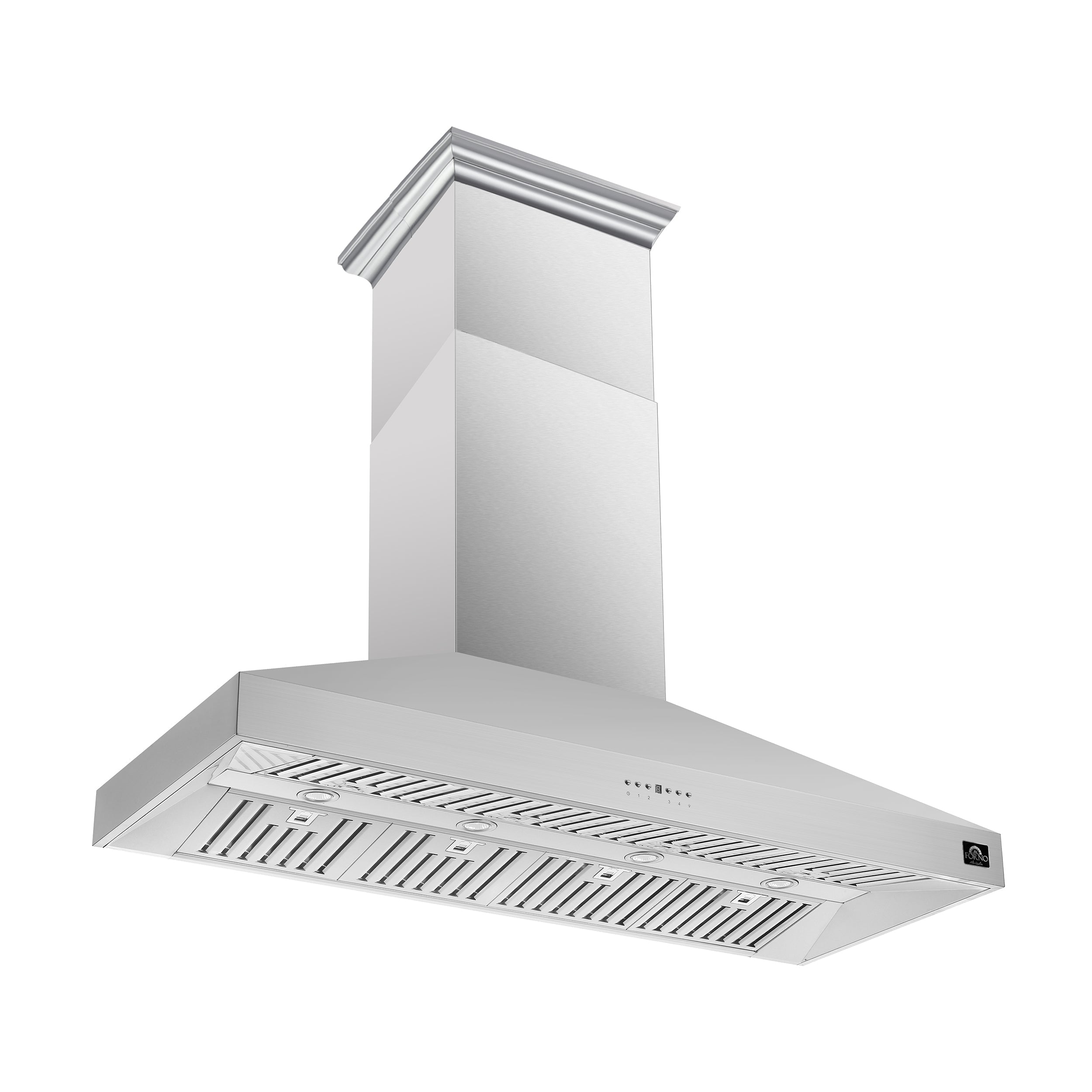 Forno Orvieto 60-Inch Wall Mount Range Hood, 1200 CFM, Stainless Steel (Model FRHWM5094-60)