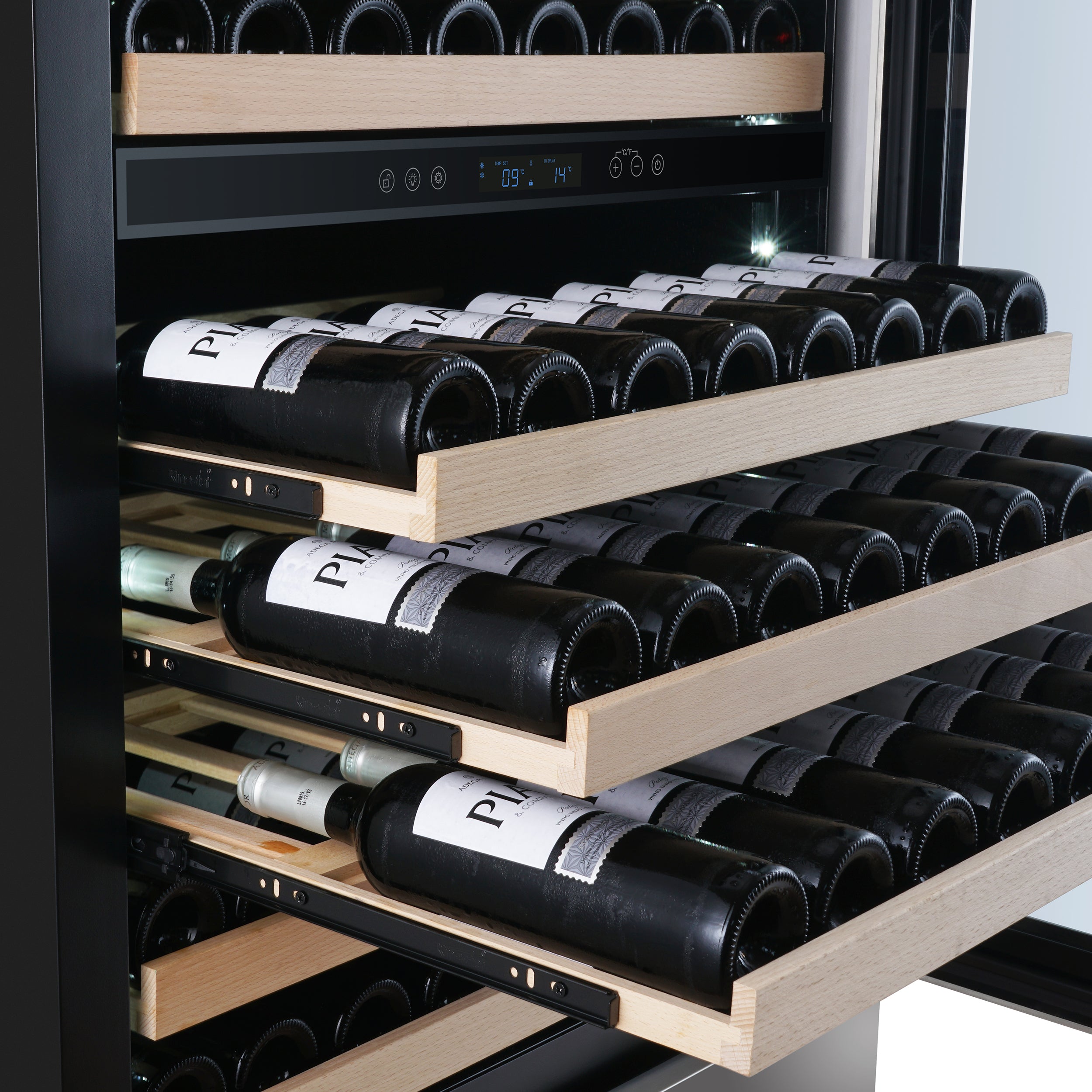 Forno Celano 30 in. Dual Zone Wine and Beverage Cooler 21.3 cu. ft. 150 Bottle 252 Can Stainless Steel (FWCDR6697-30S)