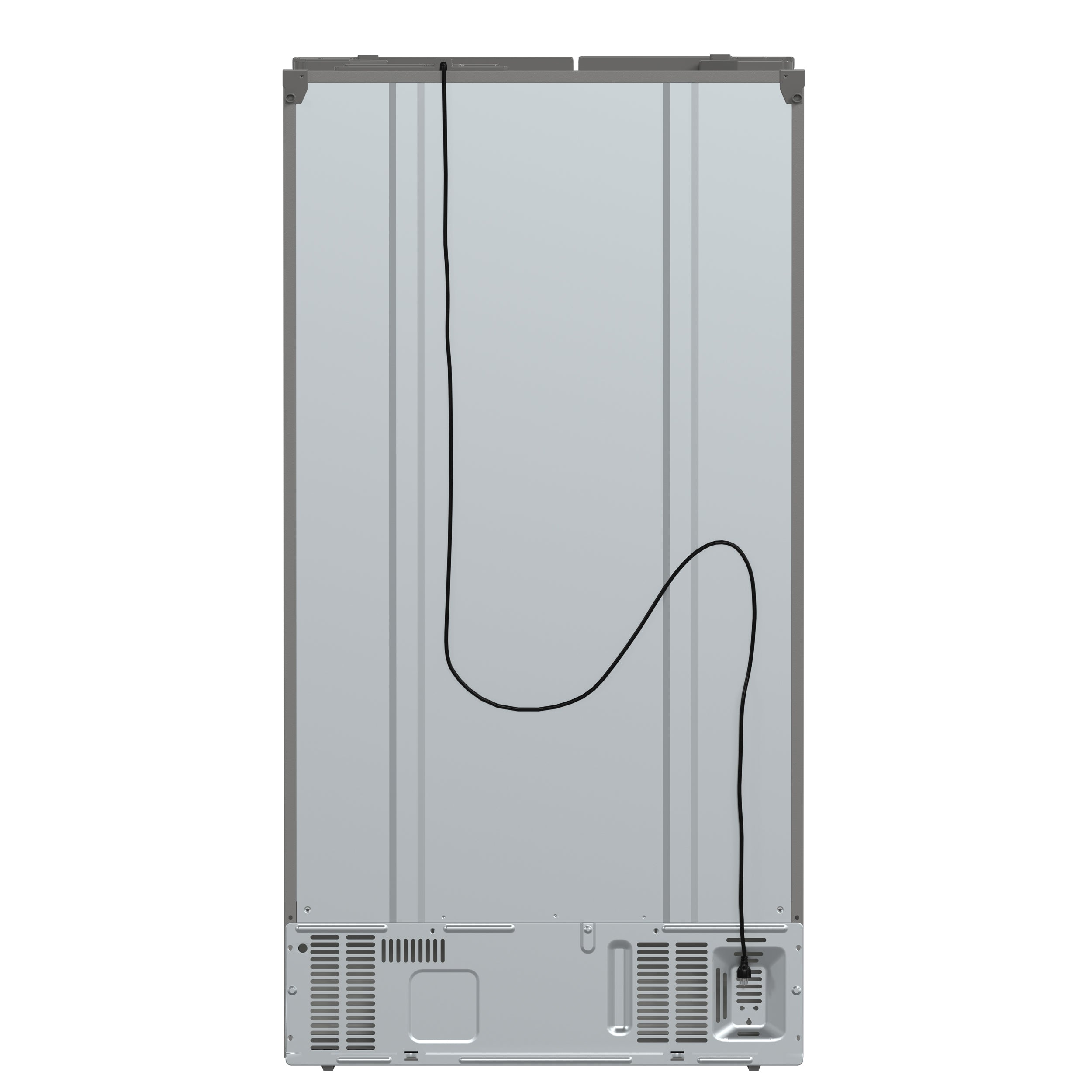 Forno Salerno 36-Inch Built-In Side-by-Side Refrigerator, 20 Cu. Ft., Water and Ice Dispenser, Model FFRBI1844-36SB