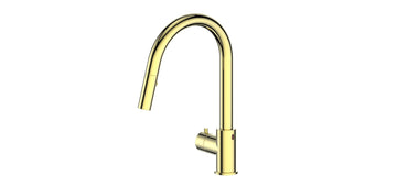 ZLINE Touchless Kitchen Faucet in Polished Gold, GEM-KFS-PG