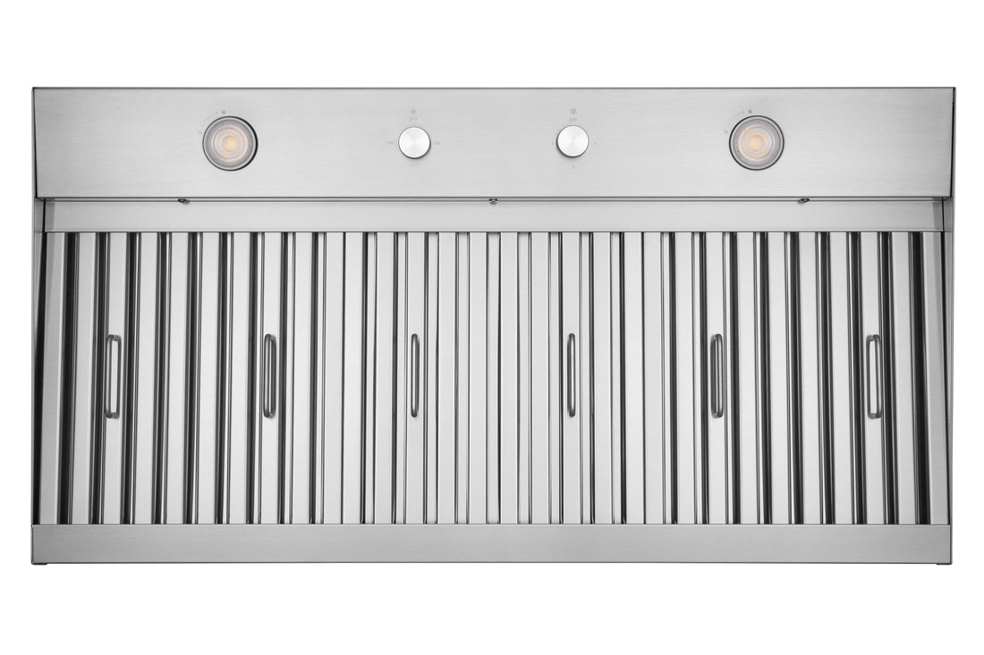 Hauslane Convertible Insert Built-in Range Hood in Stainless Steel, 17.87-Inch Deep (IN-R230)