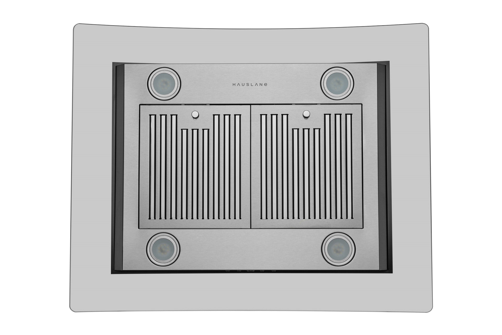Hauslane 600 CFM Convertible Island Range Hood in Stainless Steel (IS-200SS)