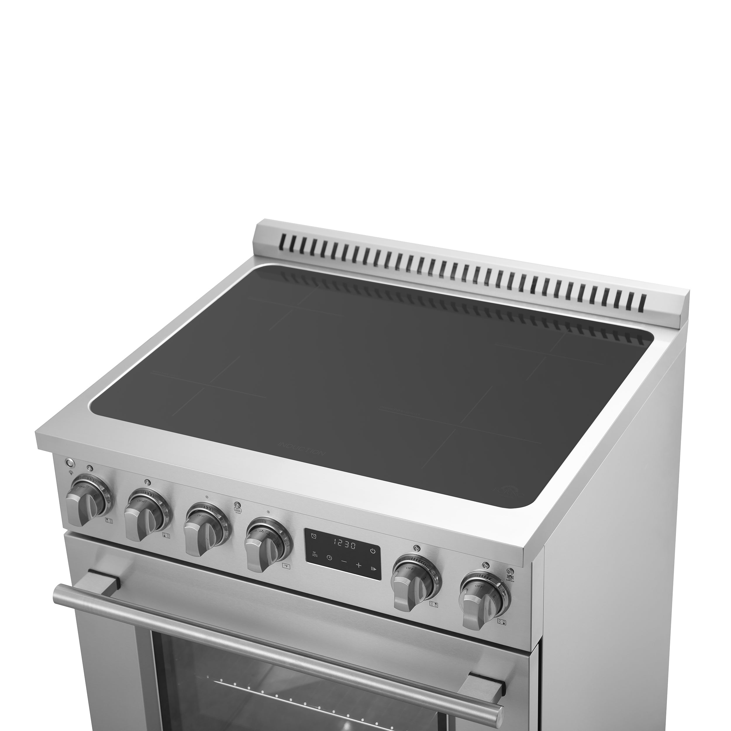 Forno Torino 30 in. 4.32 cu. ft. Induction Range with True Convection, Air Fry & Sous Vide, Stainless Steel, 240V (FFSIN0936-30)