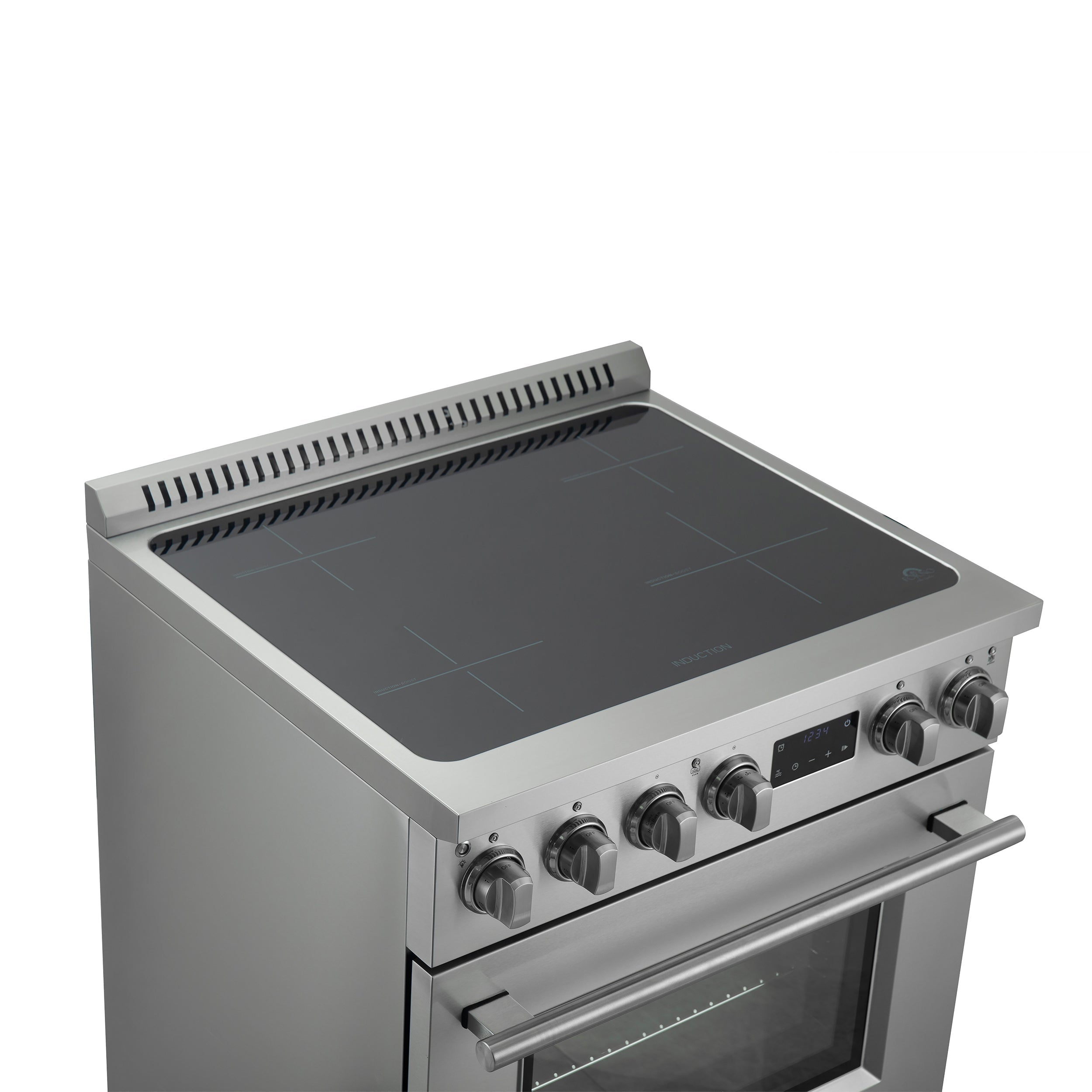 Forno Torino 30 in. 4.32 cu. ft. Induction Range with True Convection, Air Fry & Sous Vide, Stainless Steel, 240V (FFSIN0936-30)