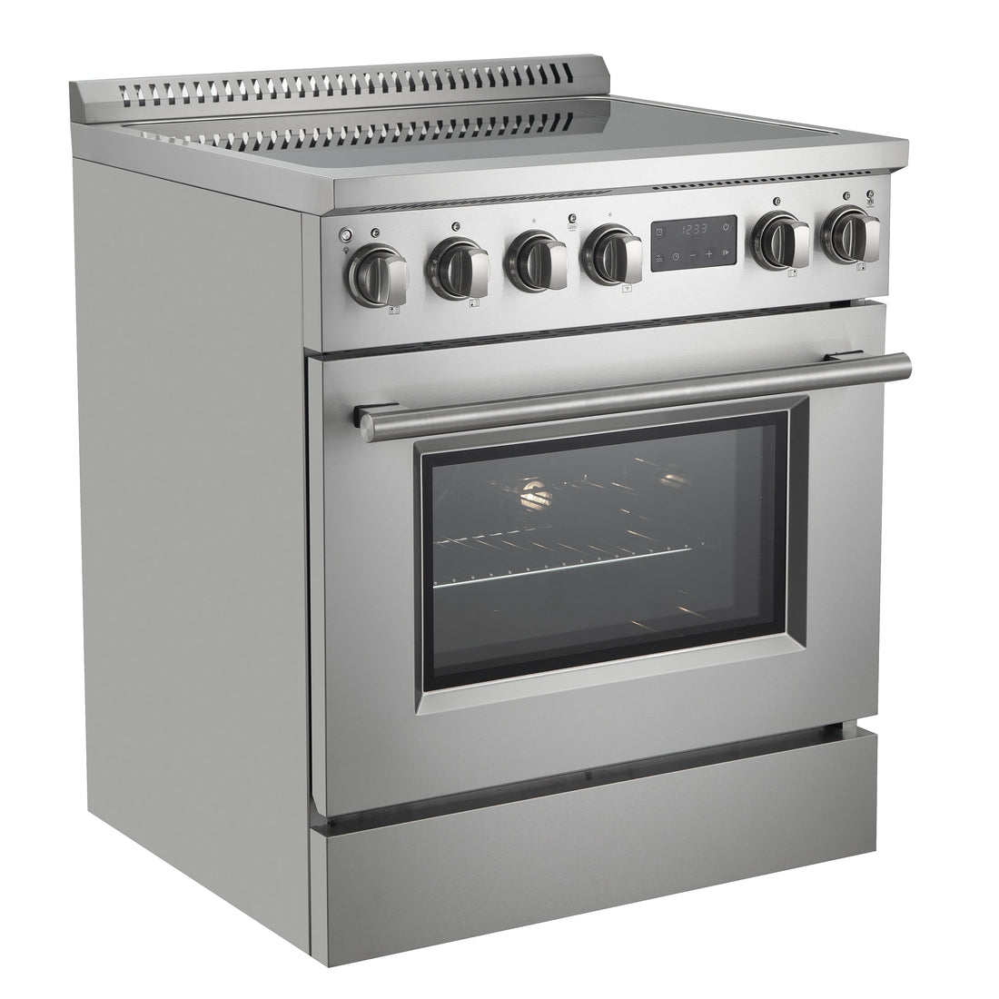 Forno Torino 30 in. 4.32 cu. ft. Induction Range with True Convection, Air Fry & Sous Vide, Stainless Steel, 240V (FFSIN0936-30)