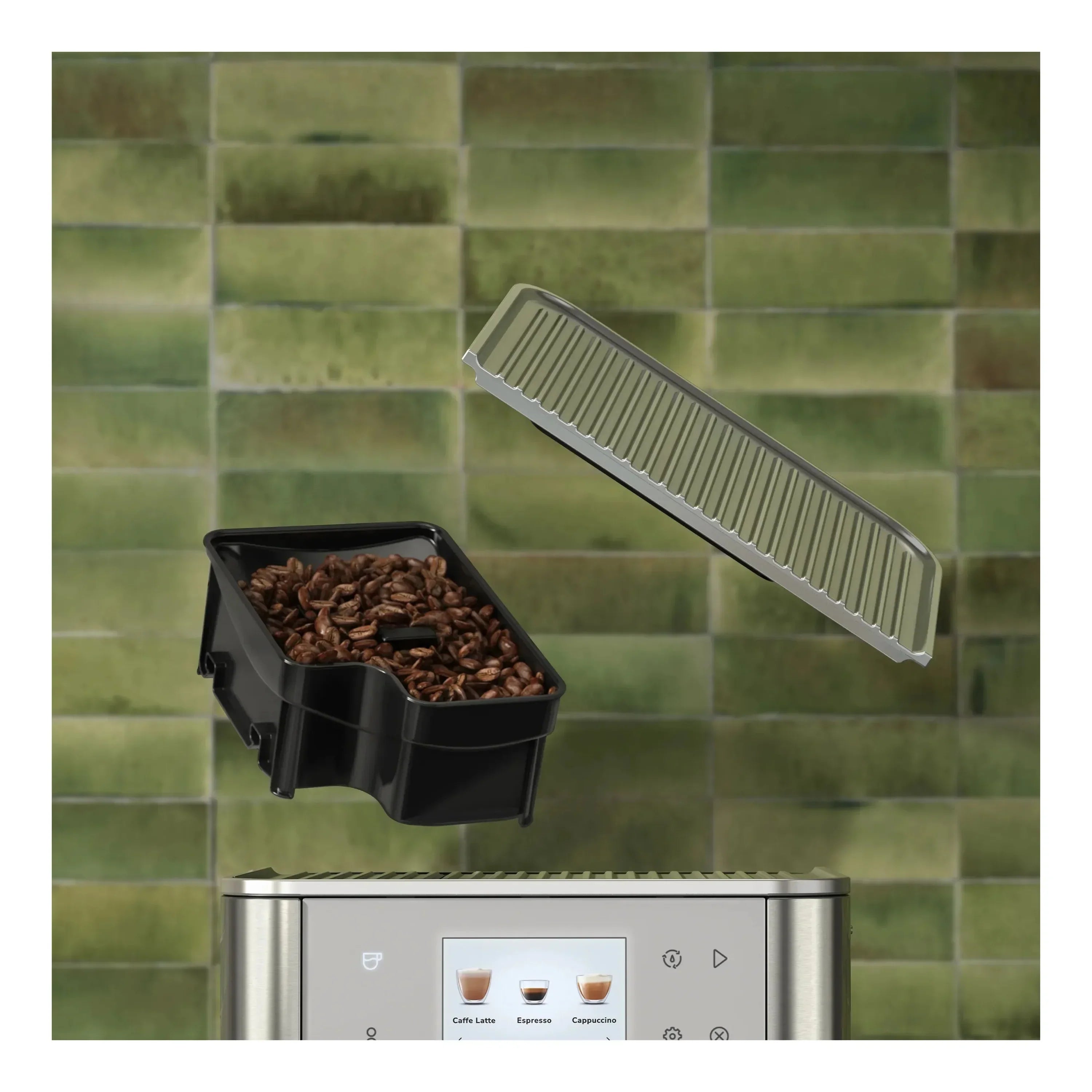 KitchenAid Fully Automatic Espresso Machine KF7 with Milk Container in Juniper (KES8557JP)