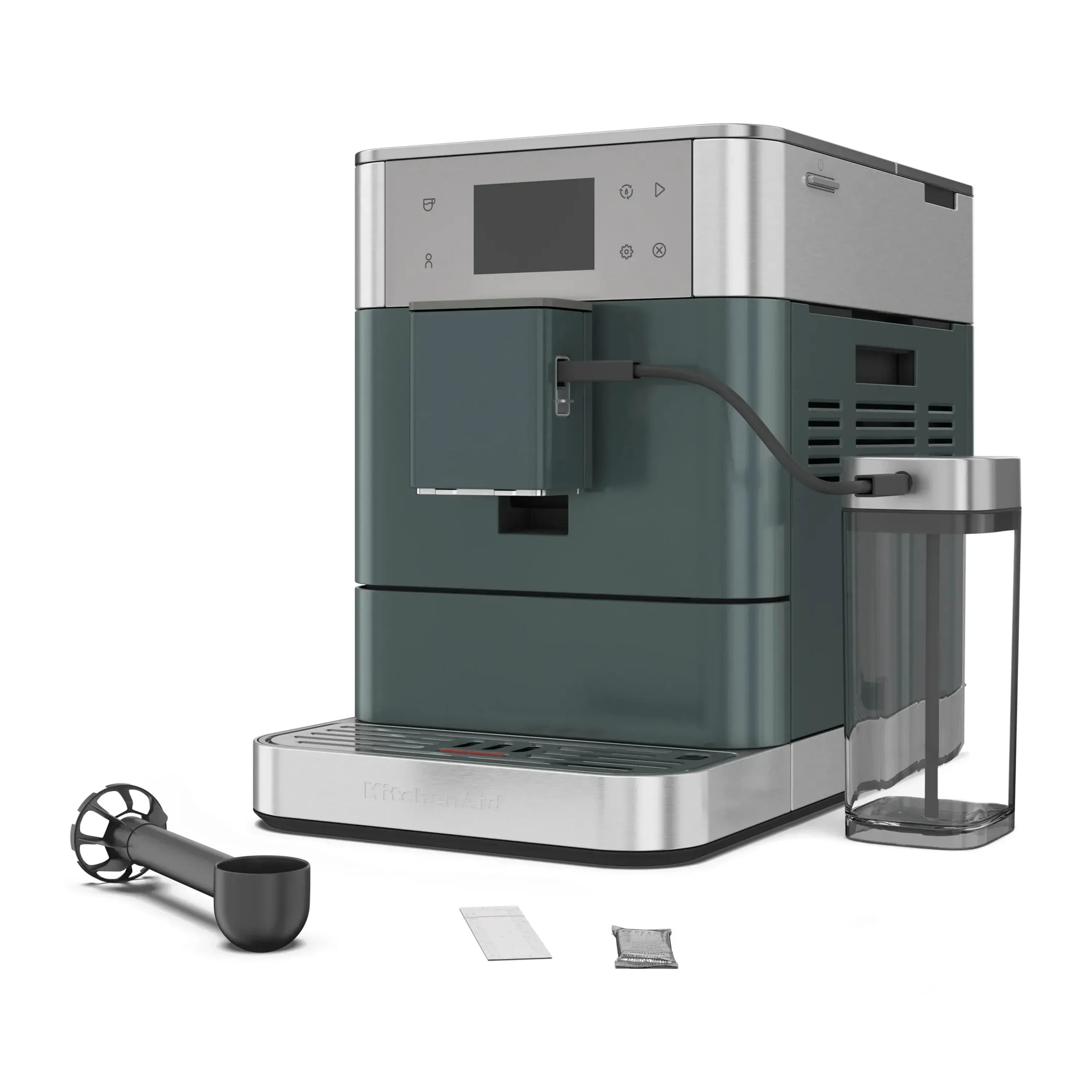 KitchenAid Fully Automatic Espresso Machine KF7 with Milk Container in Juniper (KES8557JP)