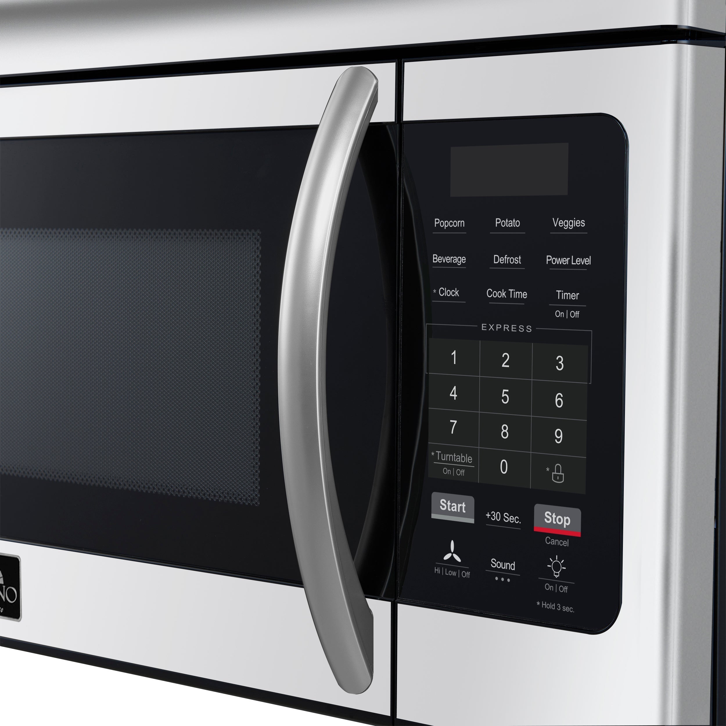 FORNO Scalo 30-Inch Over-the-Range Microwave, 1.6 Cu. Ft., 300 CFM Venting, Stainless Steel (Model FOTR3007-30)