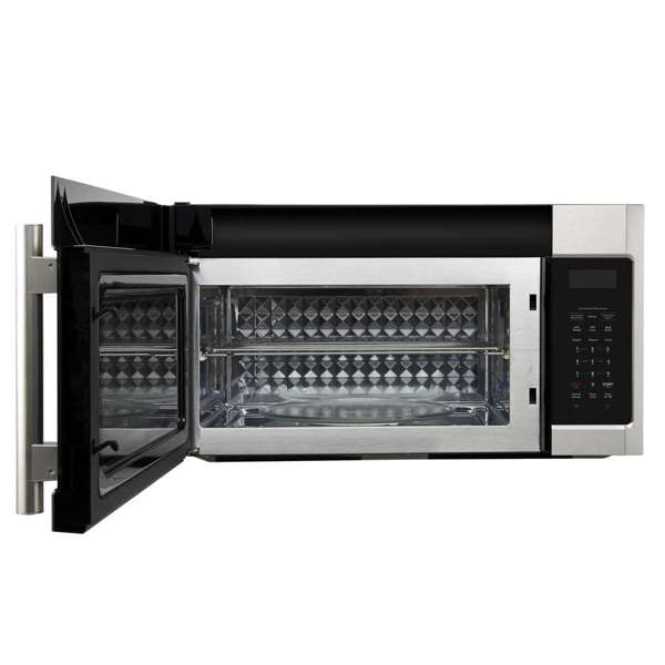 FORNO Fornace 30-Inch Over-the-Range Microwave, 1.5 cu. ft., 300 CFM, Stainless Steel (FOTR3038-30)