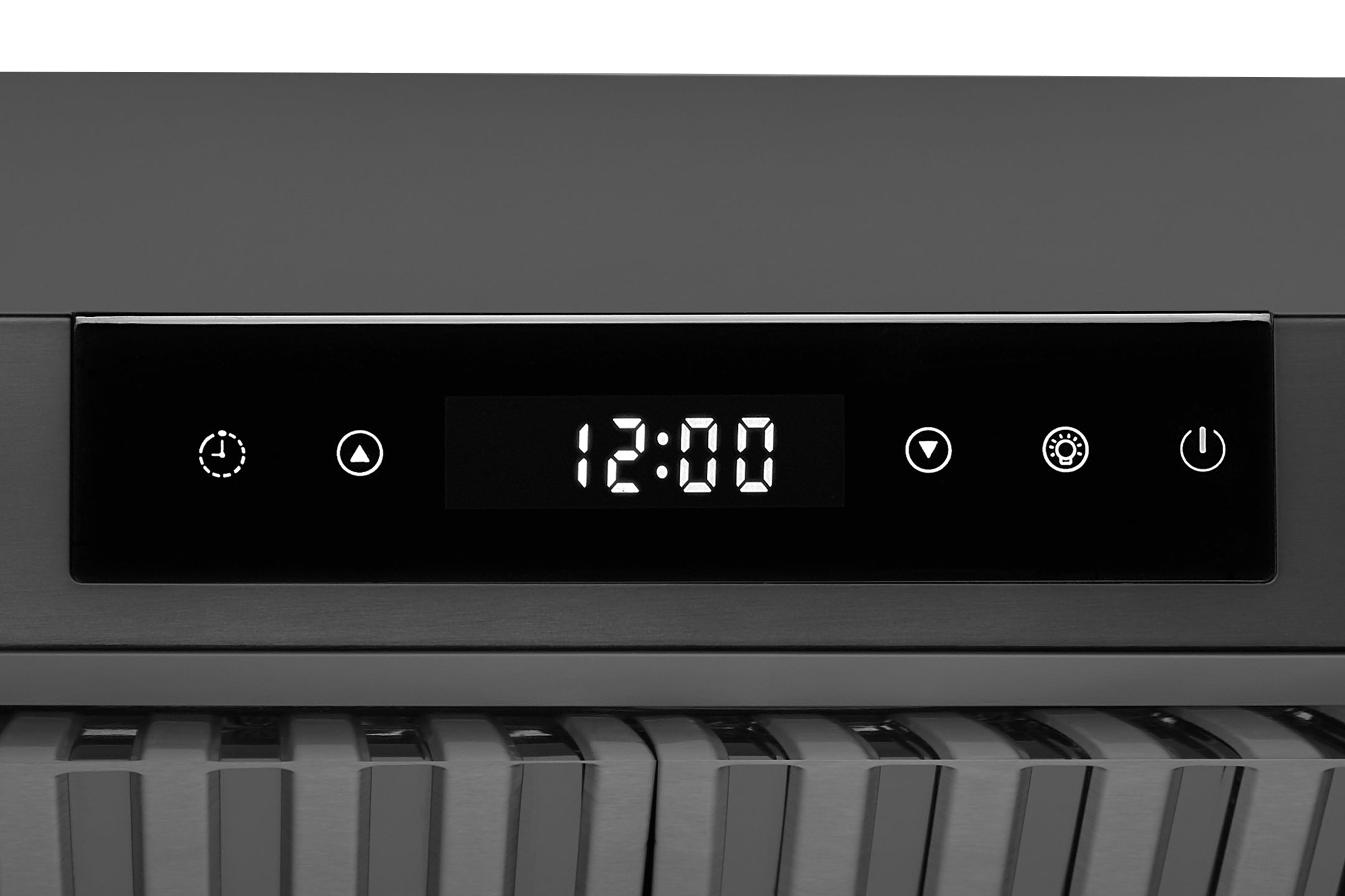 Hauslane Under Cabinet Touch Control Range Hood with Stainless Steel Filters in Black Stainless Steel (UC-PS18BSS)