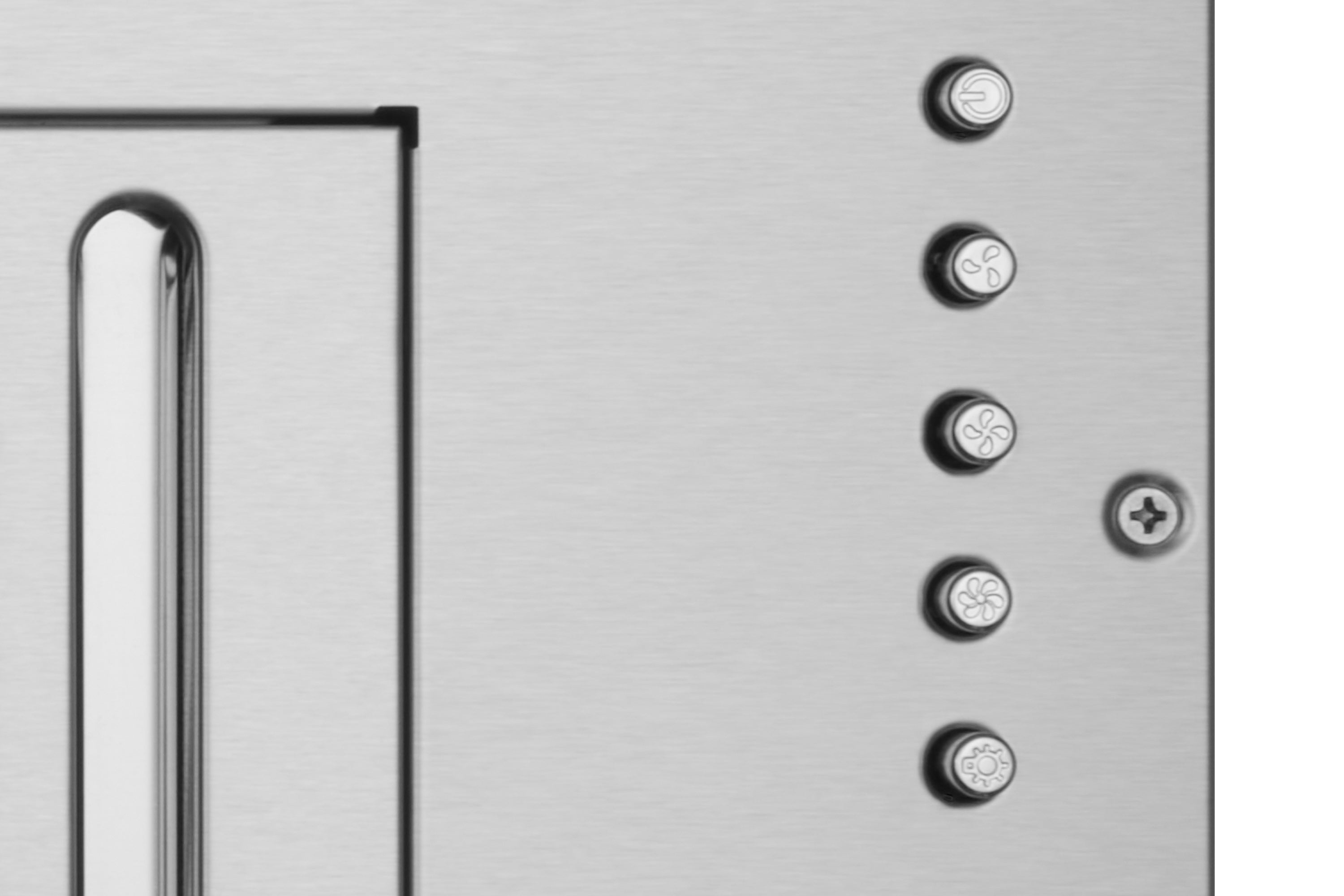Hauslane 450 CFM Convertible Built-In Range Hood Insert with Stainless Steel Filters (IN-R100)