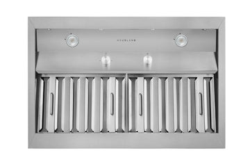 Hauslane Convertible Built-In Insert Range Hood in Stainless Steel, 18.5-Inch Deep (IN-R200)