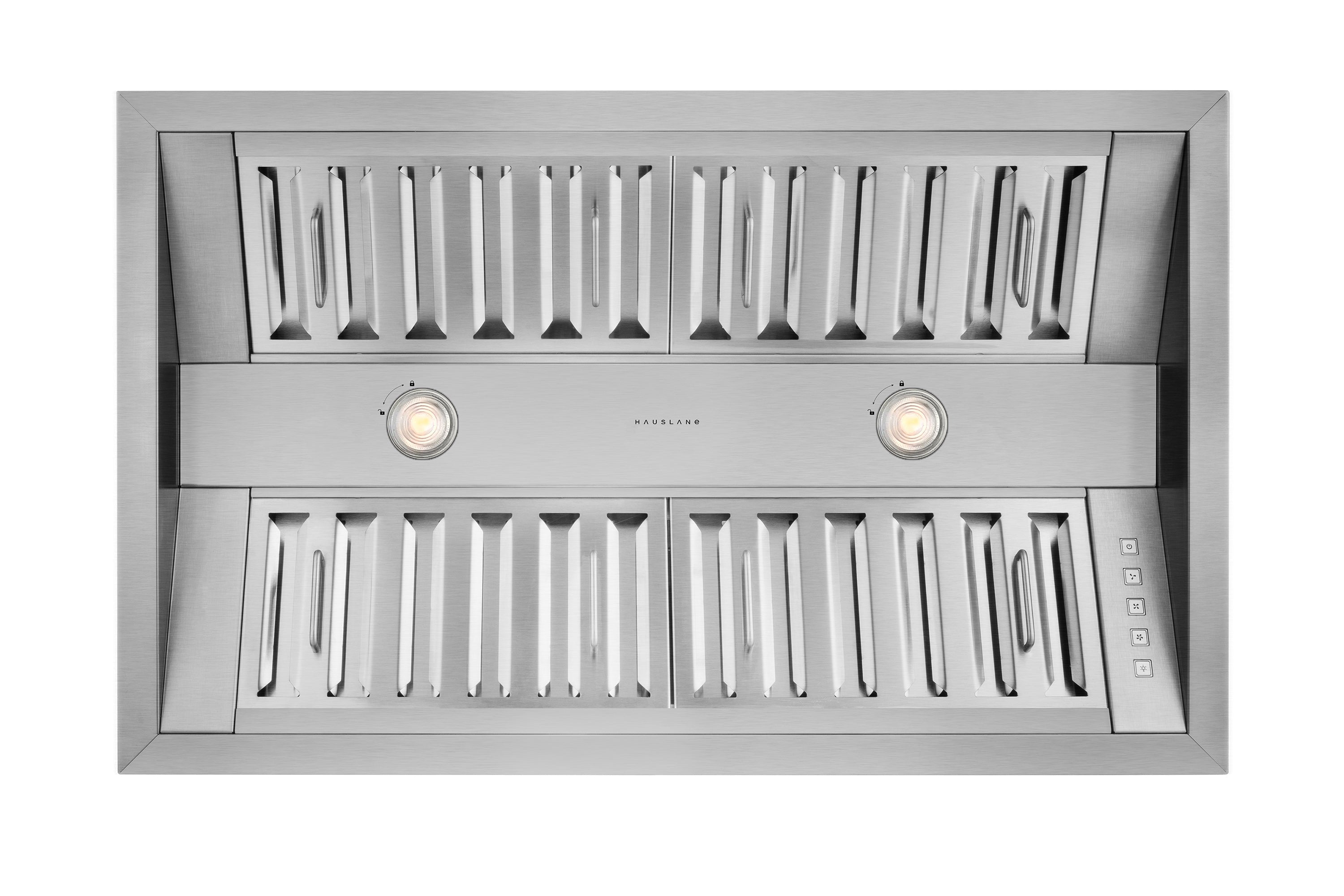 Hauslane 500 CFM Convertible Built-In Insert Range Hood, 21-Inch Deep (IN-R300)