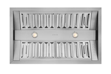 Hauslane 500 CFM Convertible Built-In Insert Range Hood, 21-Inch Deep (IN-R300)