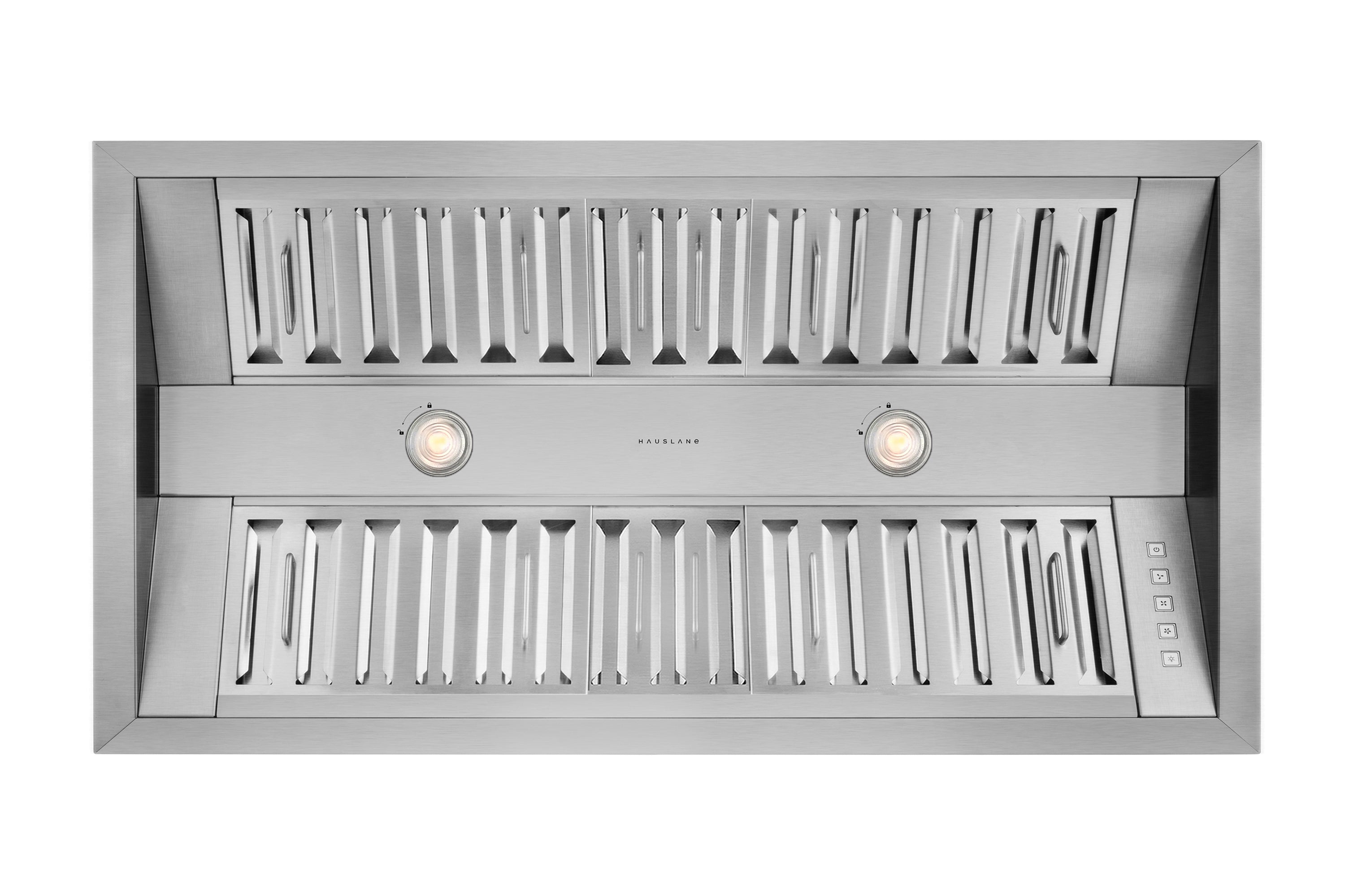 Hauslane 500 CFM Convertible Built-In Insert Range Hood, 21-Inch Deep (IN-R300)