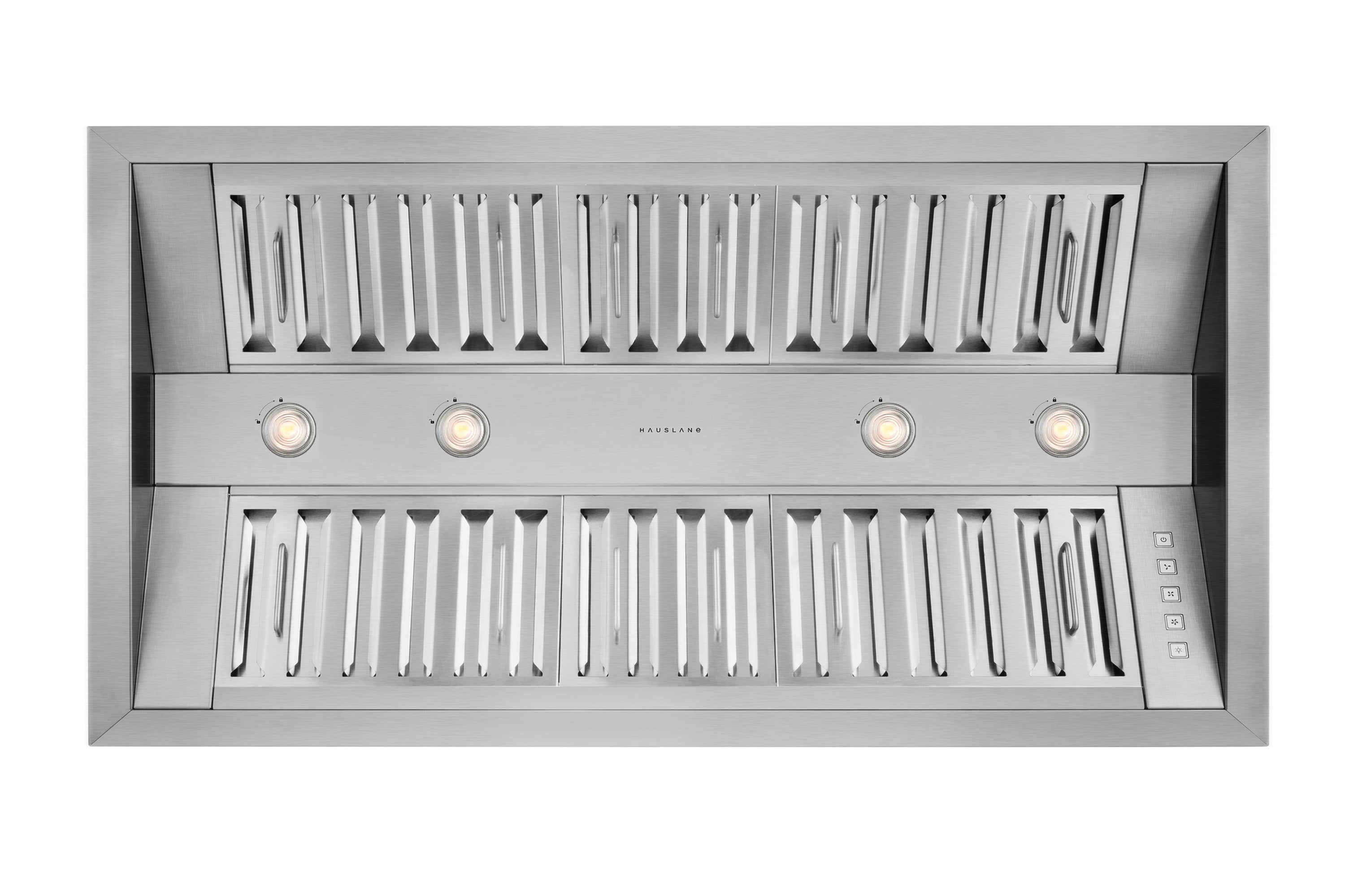 Hauslane 500 CFM Convertible Built-In Insert Range Hood, 21-Inch Deep (IN-R300)
