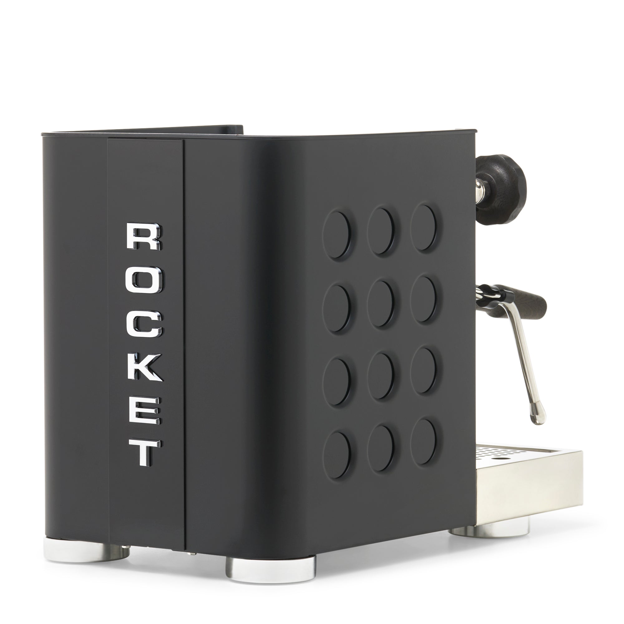 Rocket Espresso Appartamento TCA Espresso Machine - Black with Black Stripe