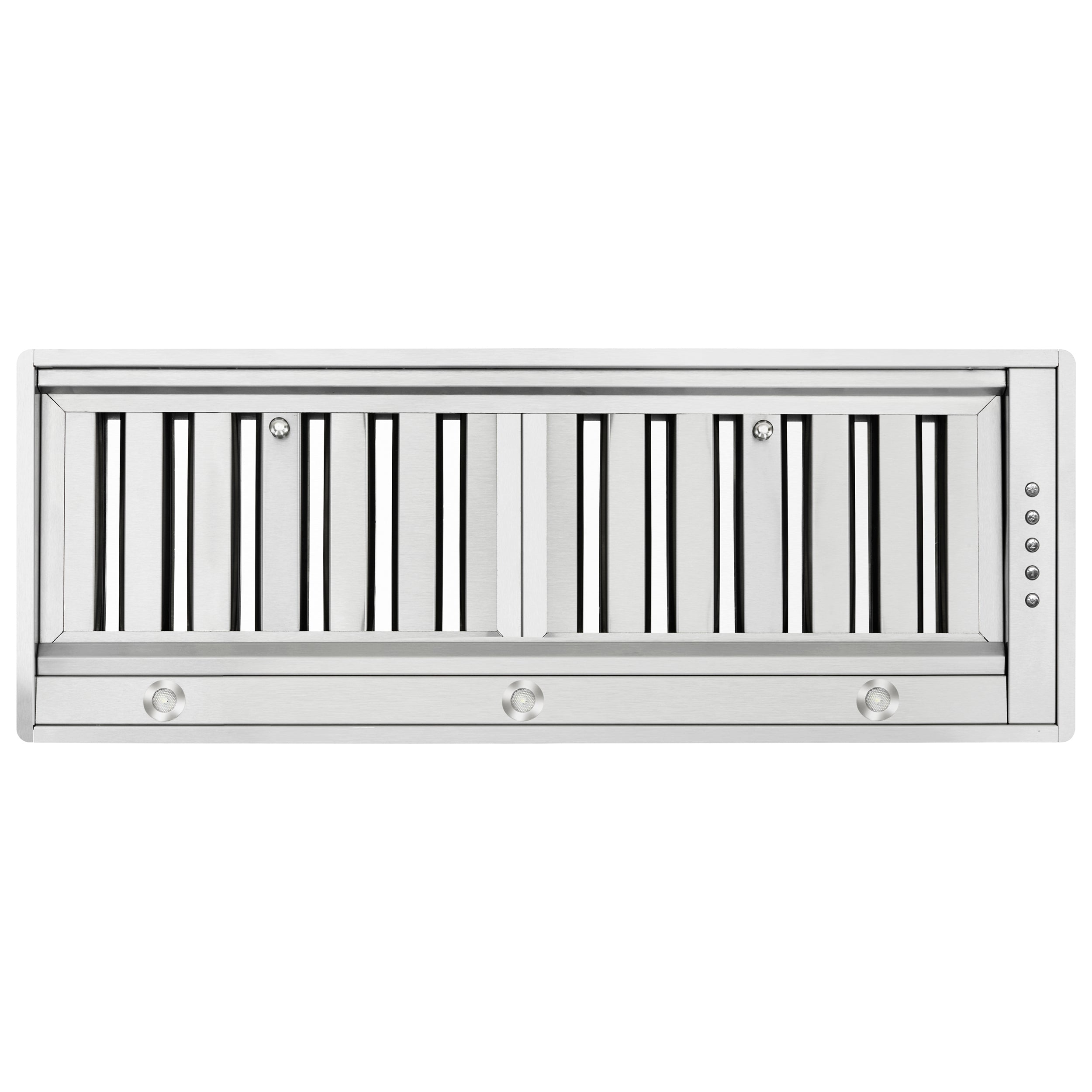 Forno Frassanito 30-Inch Ceiling-Mount Range Hood, 450 CFM, Stainless Steel (FRHRE5346-30)