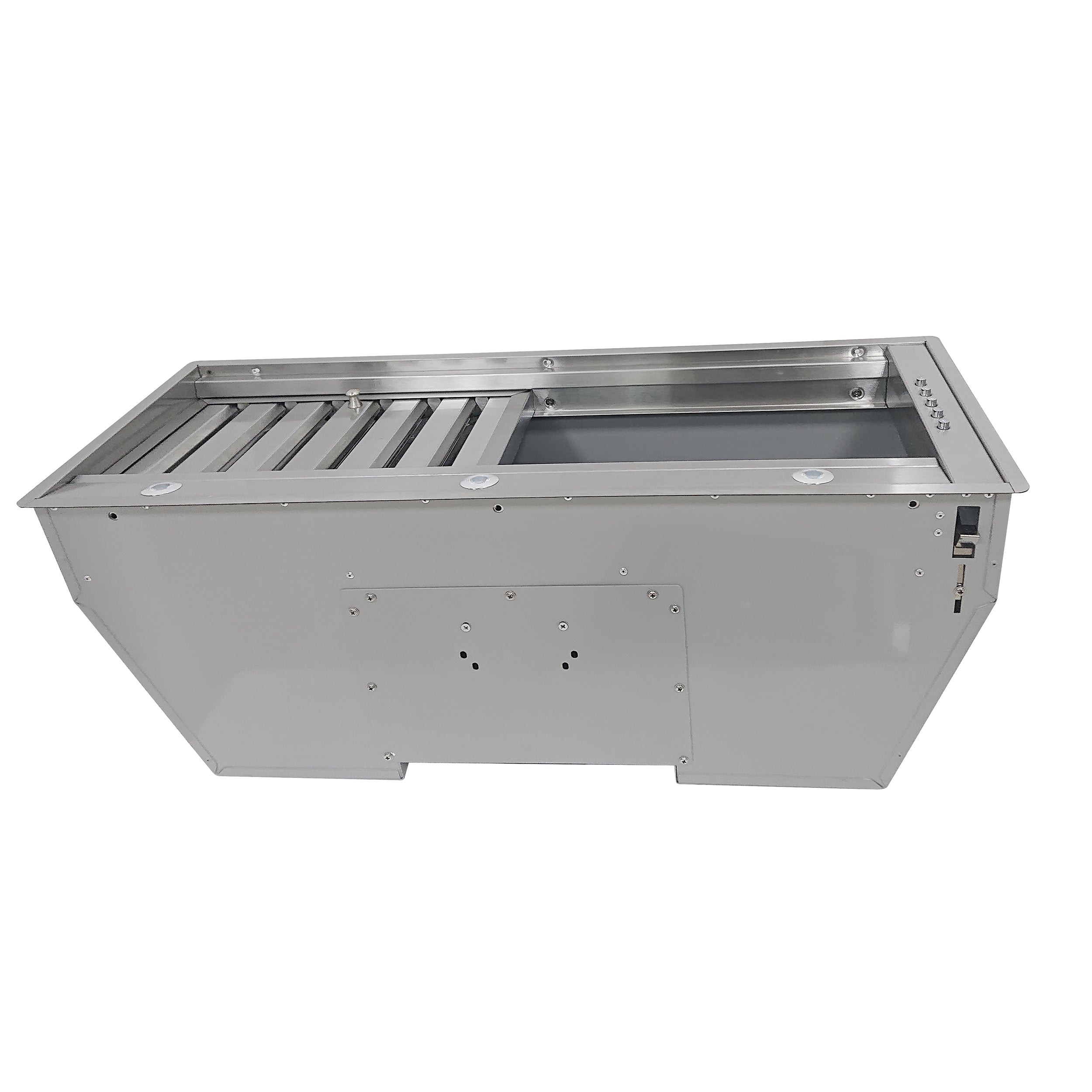 Forno Frassanito 30-Inch Ceiling-Mount Range Hood, 450 CFM, Stainless Steel (FRHRE5346-30)