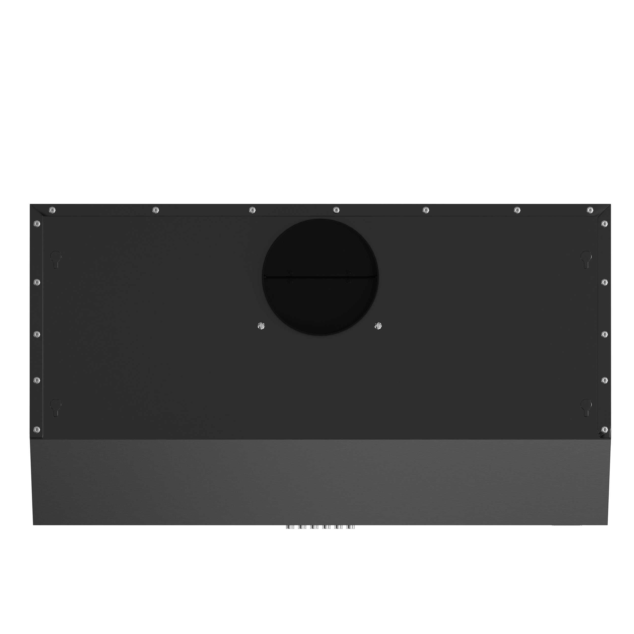 Forno Bari 30-Inch Under-Cabinet Range Hood, 400 CFM, Black with Stainless Steel Handles (FRHUC5255-30BLK)