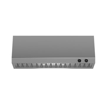 FORNO Biagio 48-Inch Wall-Mount Range Hood, 1200 CFM, Stainless Steel (Model FRHWM5009-48)