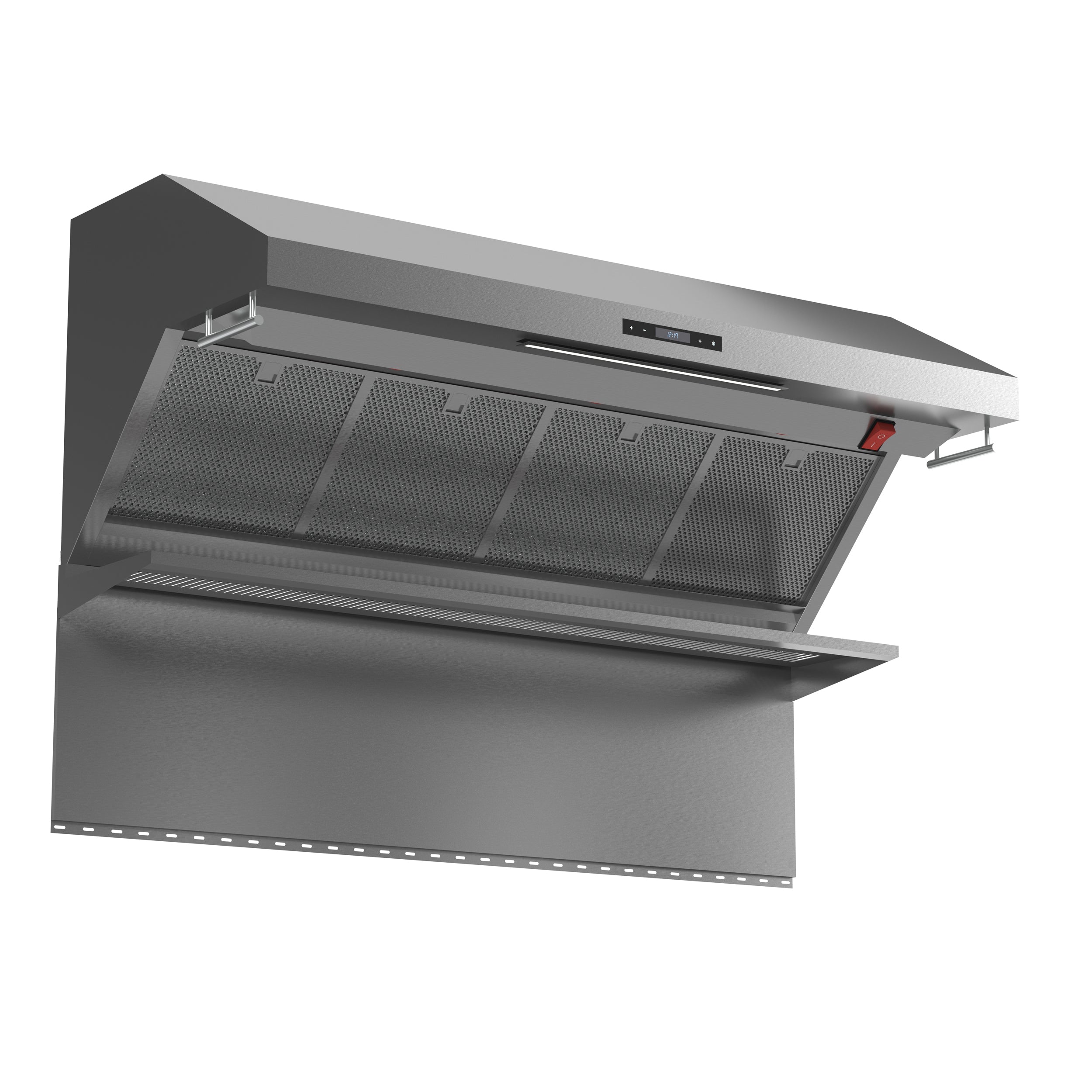 FORNO Savona 48-Inch Wall Mount Range Hood with 1200 CFM Ventilation, Backsplash, Hybrid Filters (Model FRHWM5029-48HB)