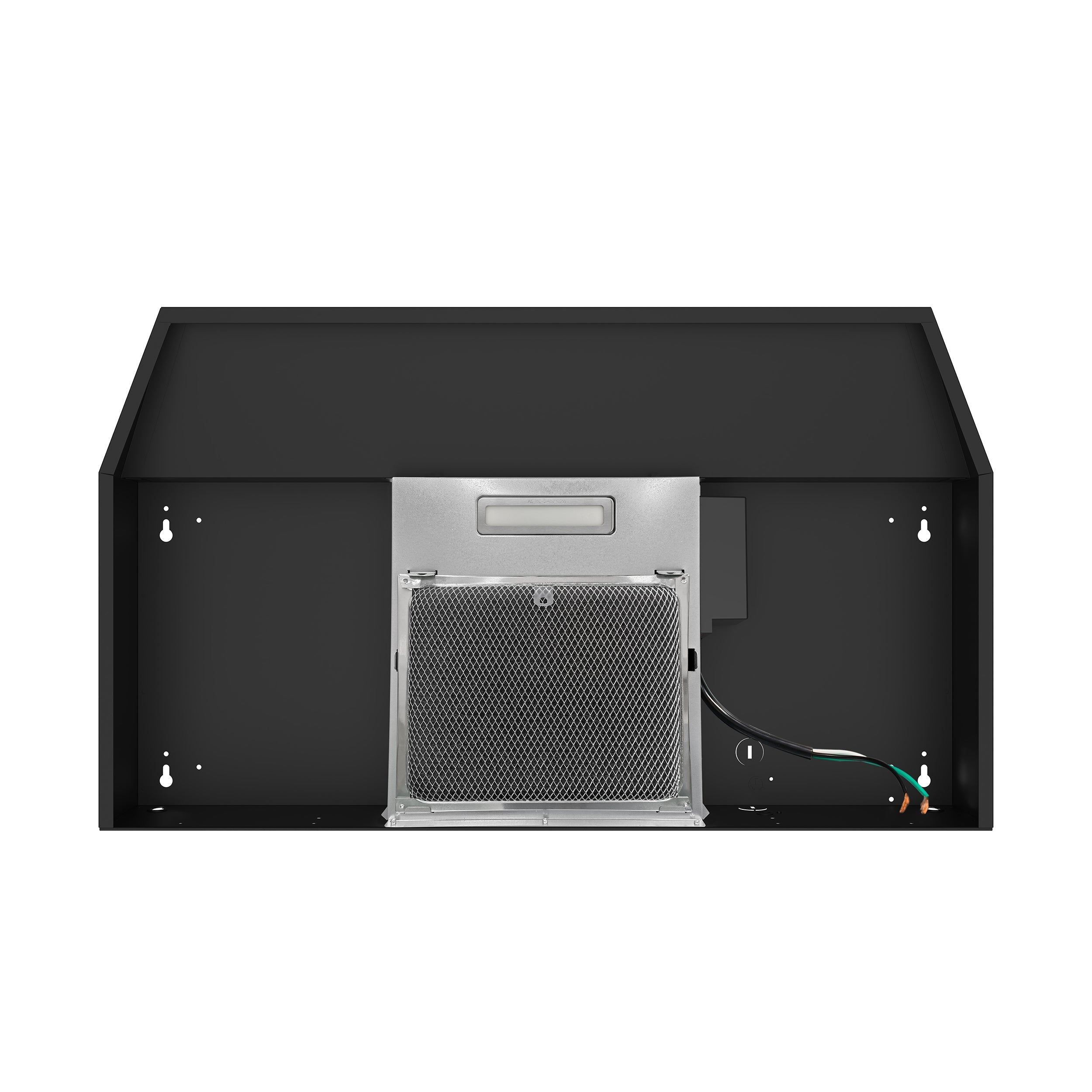 FORNO Cappa 30-Inch Under-Cabinet Convertible Range Hood, 200 CFM, Black (FRHUC5200-30BLK)