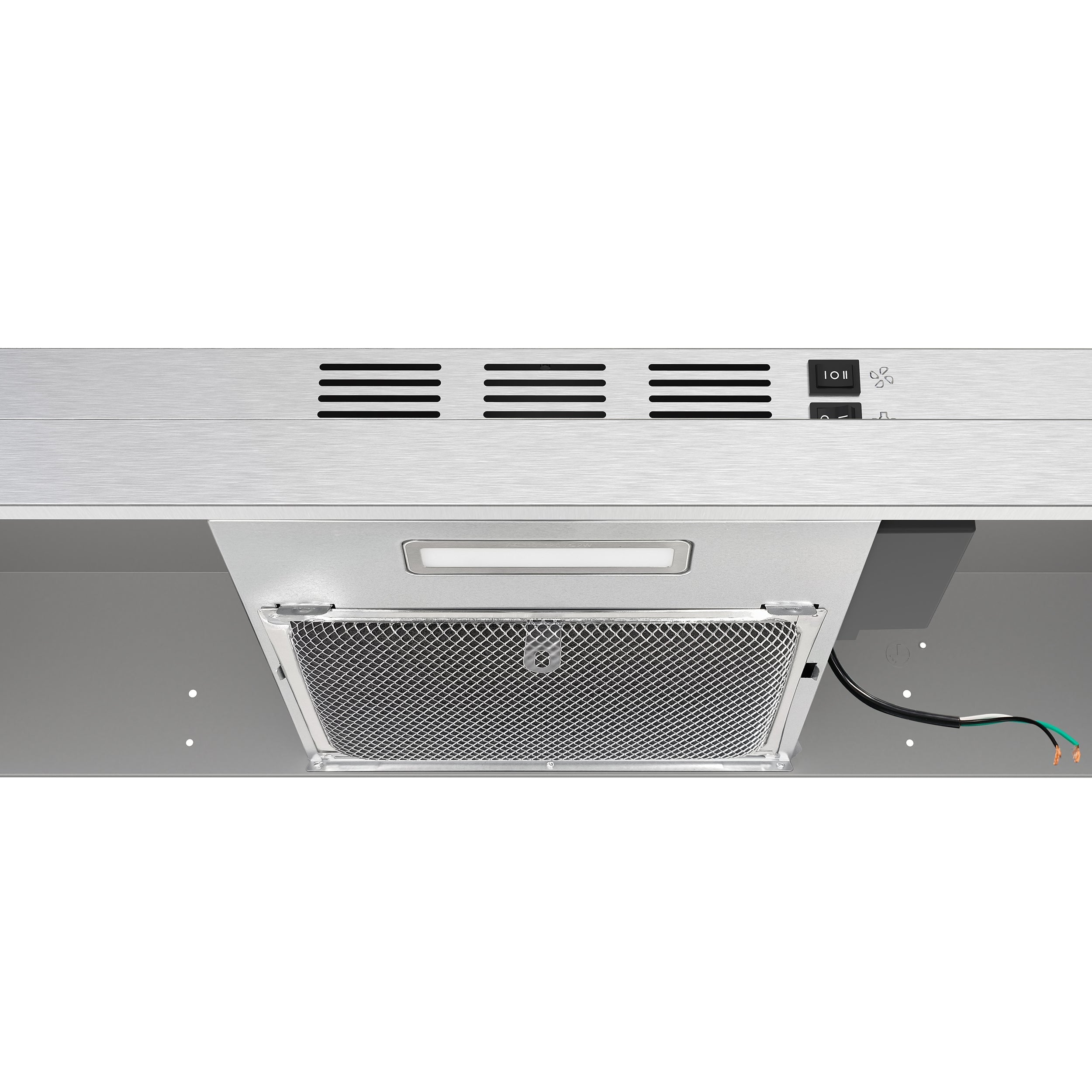 FORNO Cappa 30-Inch Under-Cabinet Convertible Range Hood, 200 CFM, Stainless Steel (Model FRHUC5200-30)