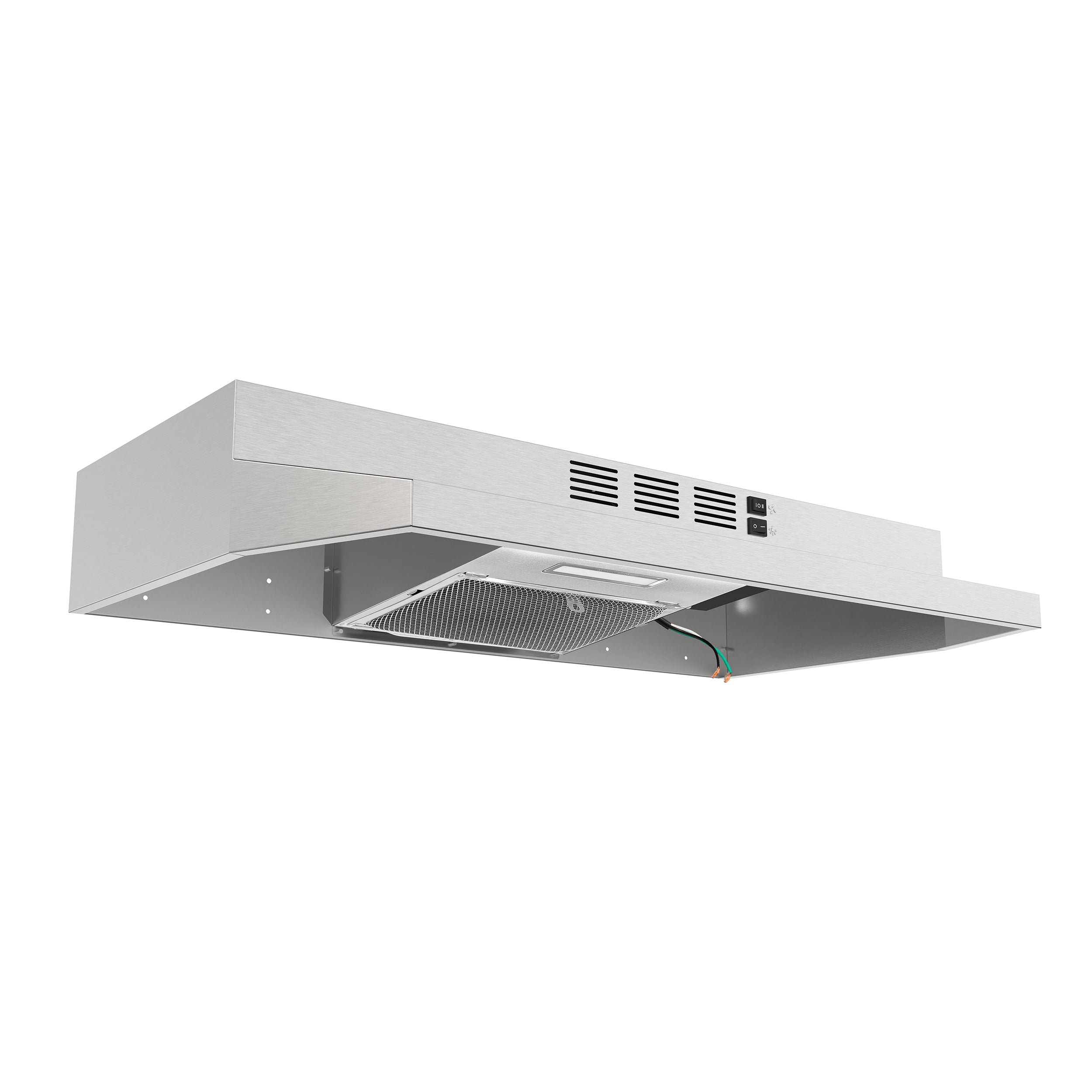 FORNO Cappa 30-Inch Under-Cabinet Convertible Range Hood, 200 CFM, Stainless Steel (Model FRHUC5200-30)