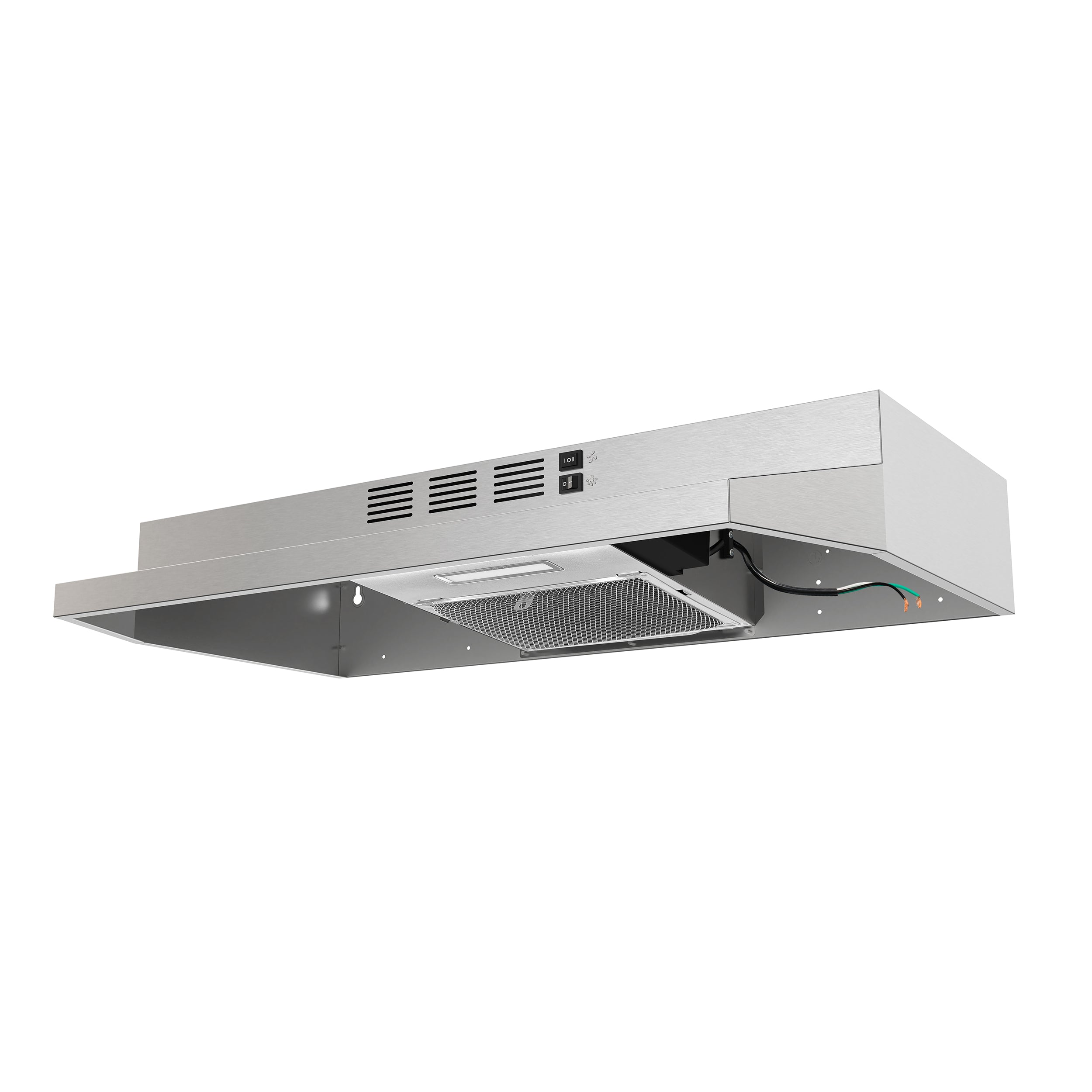 FORNO Cappa 30-Inch Under-Cabinet Convertible Range Hood, 200 CFM, Stainless Steel (Model FRHUC5200-30)