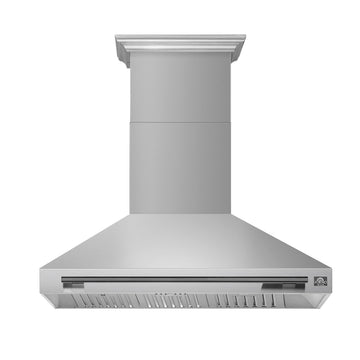 Forno Aria 48-Inch Wall-Mounted Range Hood, 1200 CFM, Stainless Steel, Model FRHWM5095-48