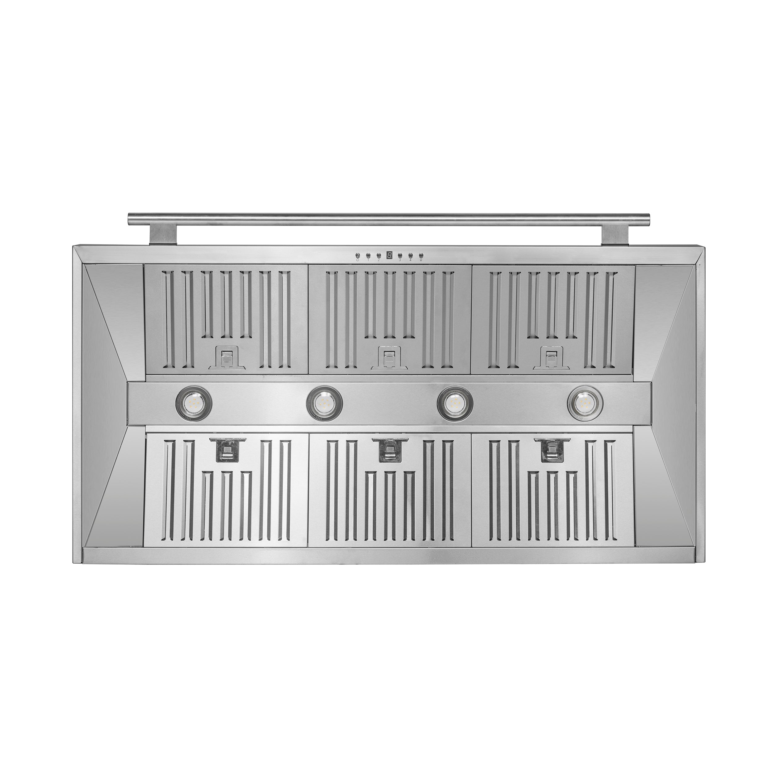 Forno Aria 48-Inch Wall-Mounted Range Hood, 1200 CFM, Stainless Steel, Model FRHWM5095-48
