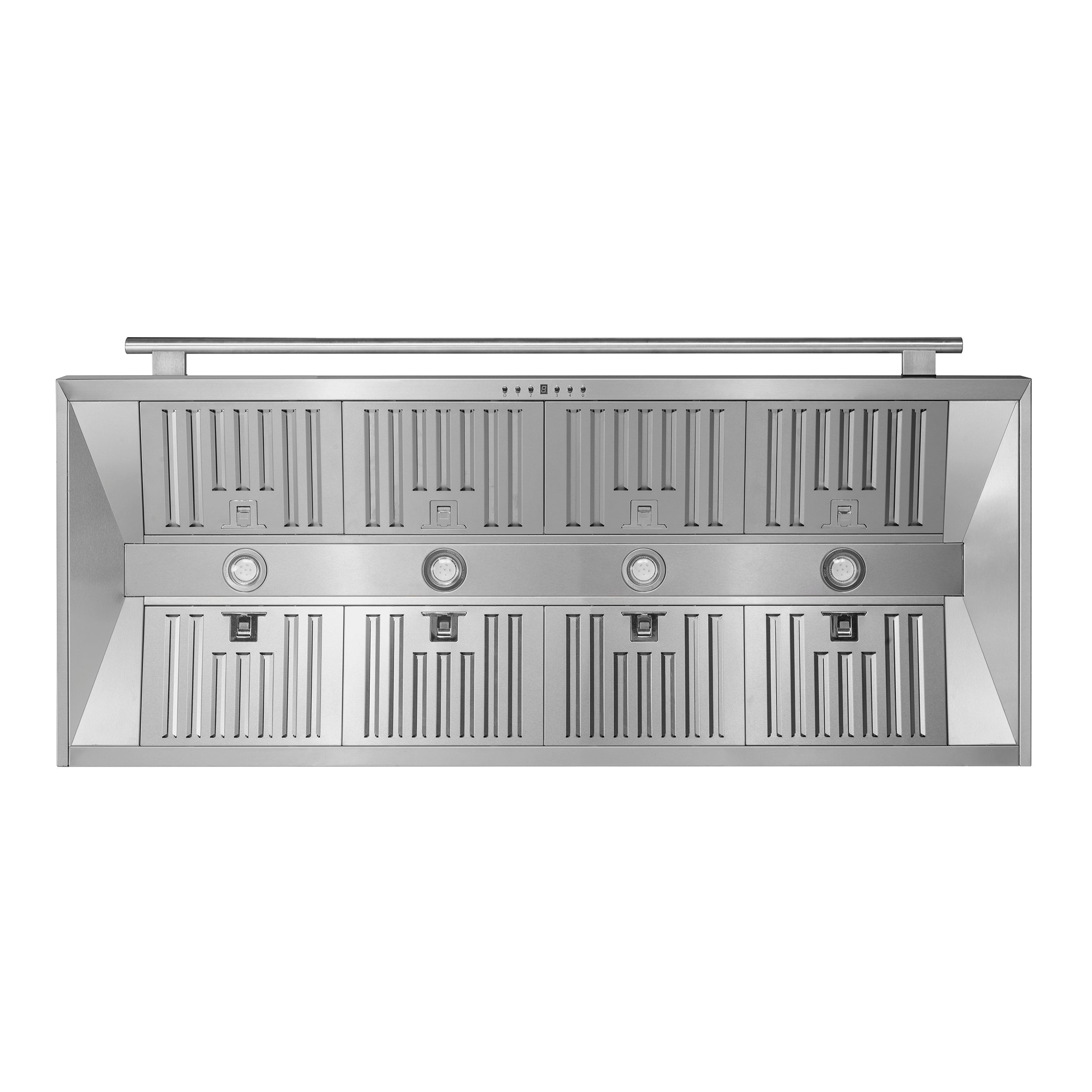 FORNO Aria 60-Inch Wall Mount Range Hood, 1200 CFM, Stainless Steel, Model FRHWM5095-60