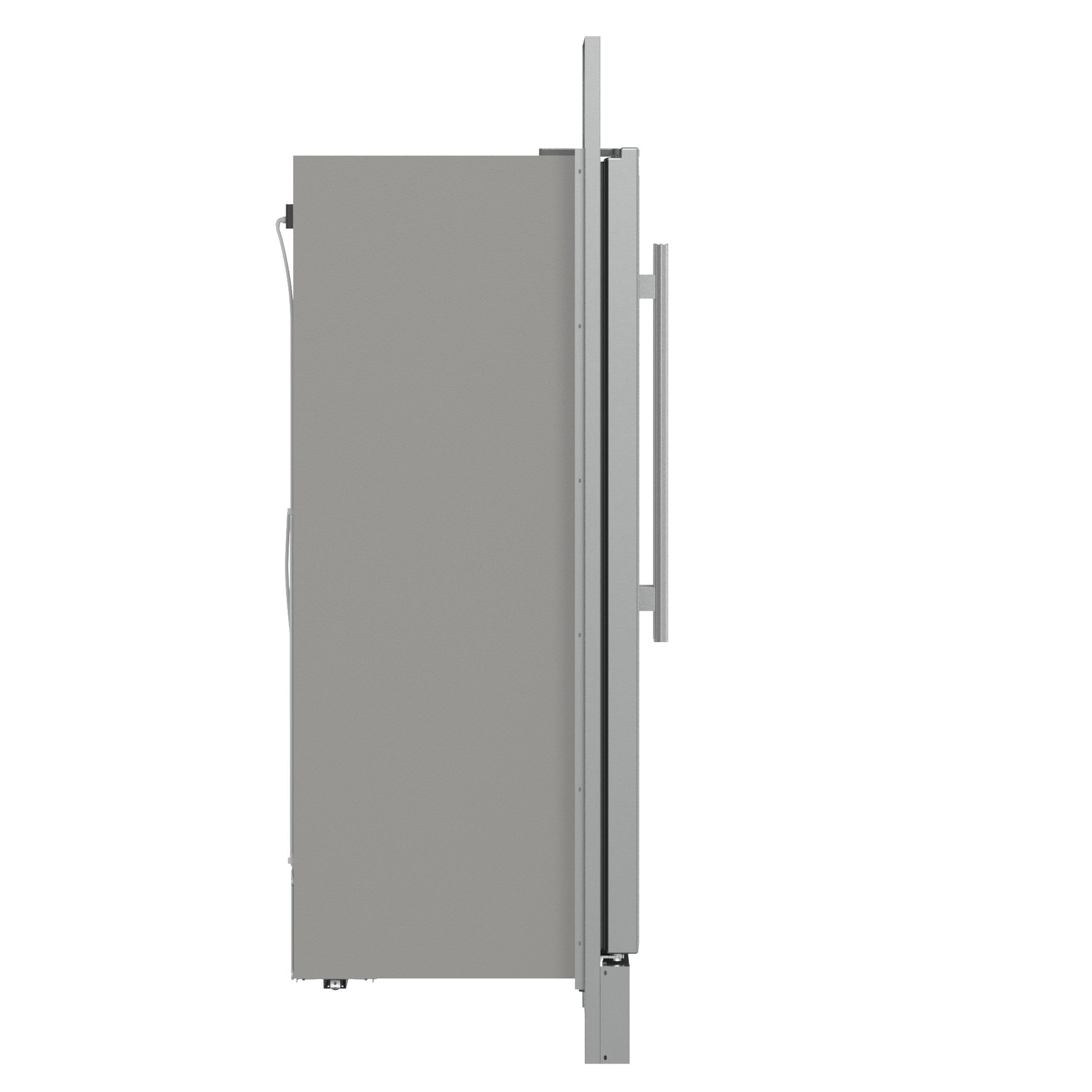 FORNO Fortezza 60-Inch Freestanding Refrigerator Freezer, 28 Cu. Ft., Automatic Ice Maker, Stainless Steel, Model FFFFD1738-60MG