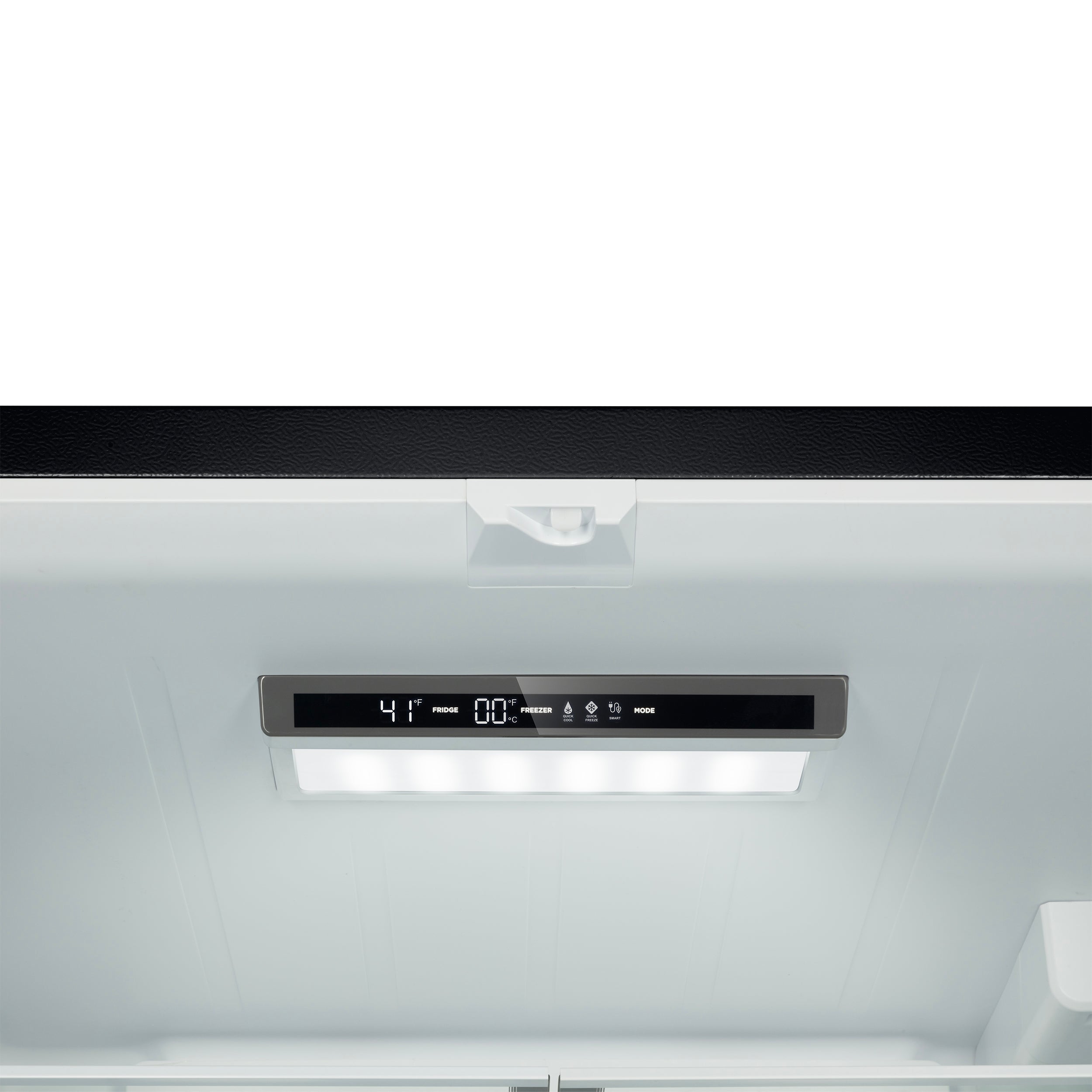 FORNO Rivello 36-Inch French Door Refrigerator, Standard Depth, Water and Ice Dispenser, Black with Stainless Steel Accents (FFFFD1783-36BLK)