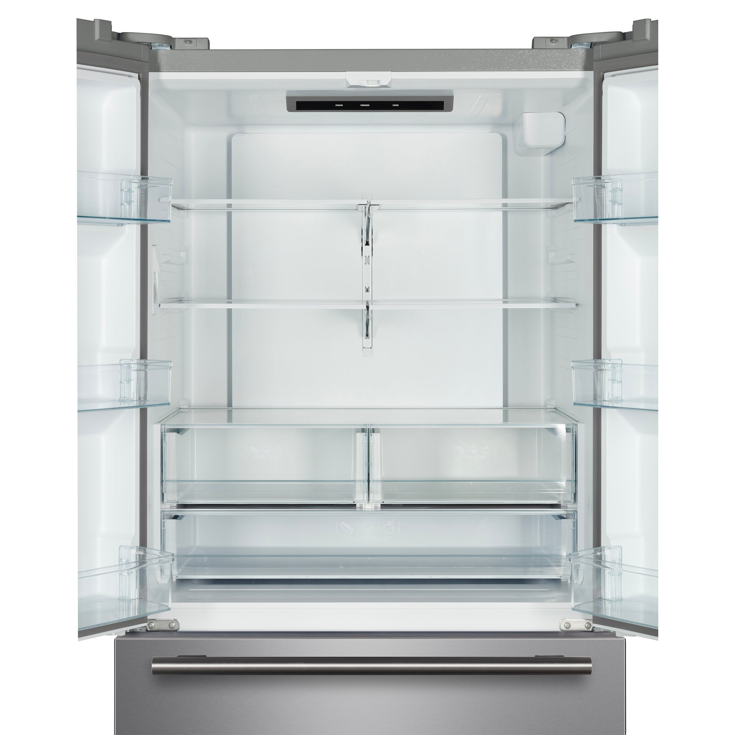 FORNO Rivello 36 in. French Door Refrigerator, Standard Depth, Stainless Steel, with Water & Ice Dispenser (Model FFFFD1783-36S)