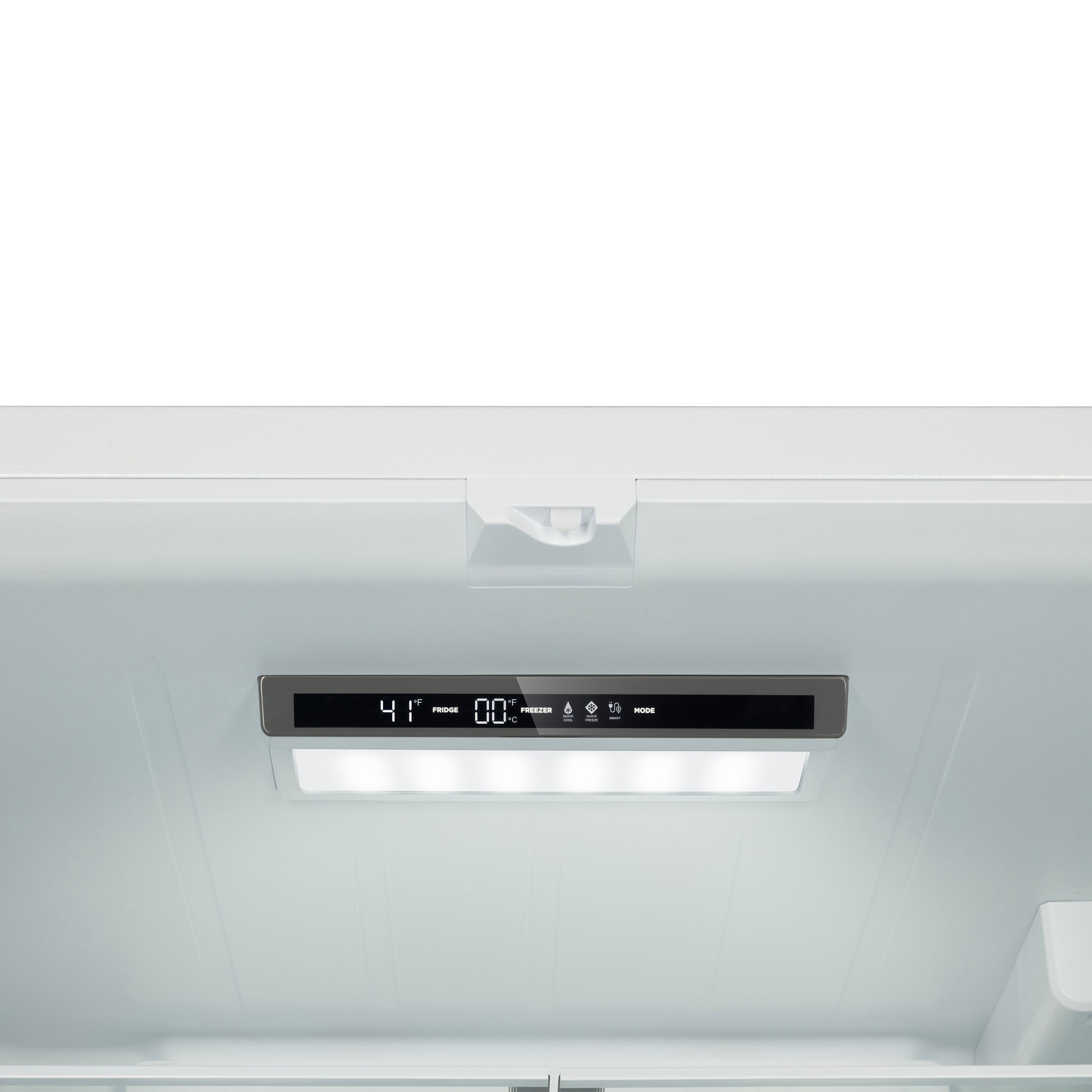 FORNO Rivello 36 in French Door Refrigerator, Standard Depth, Water & Ice Dispenser, White with Antique Brass Handles (Model FFFFD1783-36WHT)