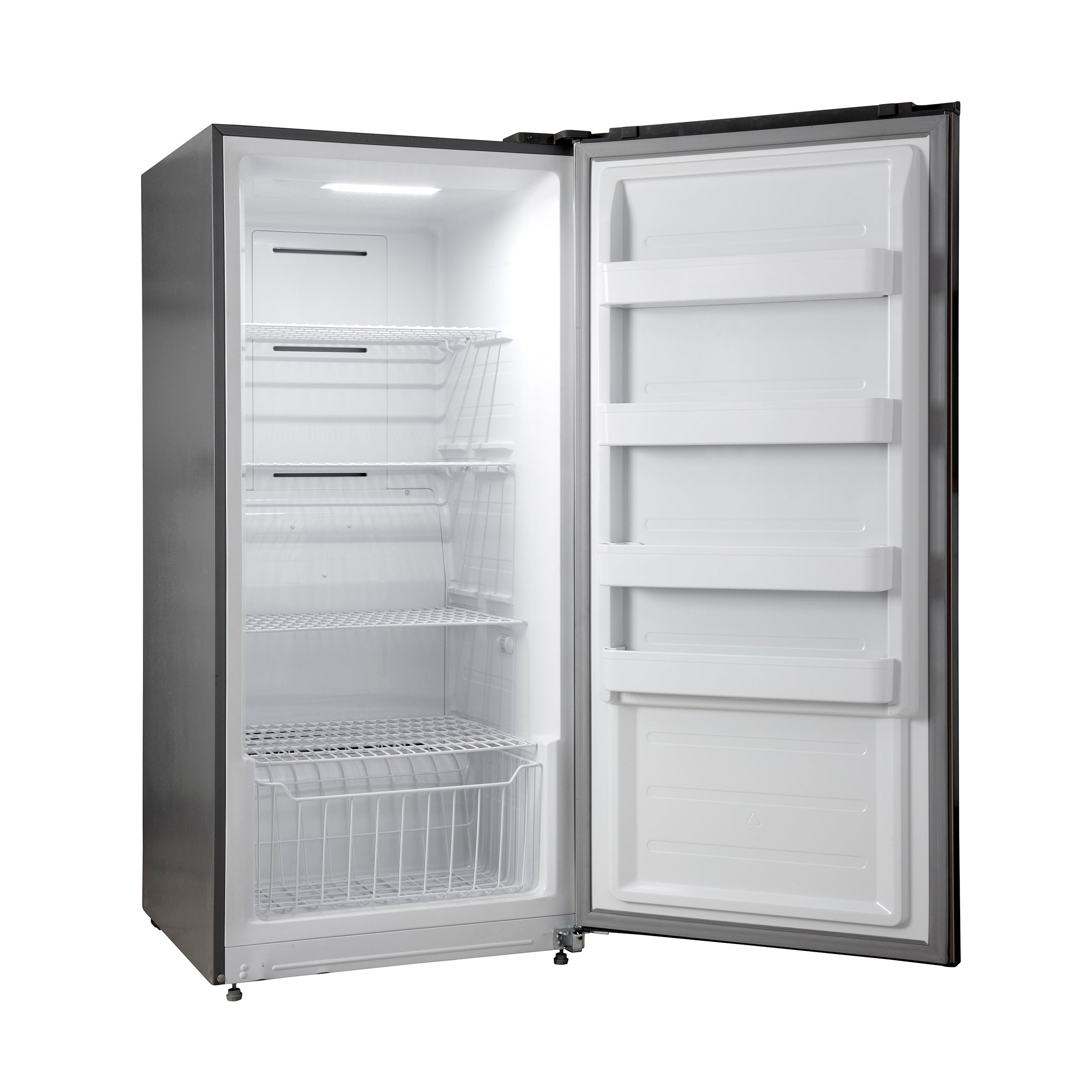 FORNO Rizzuto 28-Inch Built-In Convertible Refrigerator/Freezer, 13.8 cu ft, Right-Hinged, Stainless Steel (FFFFD1933-28RS)