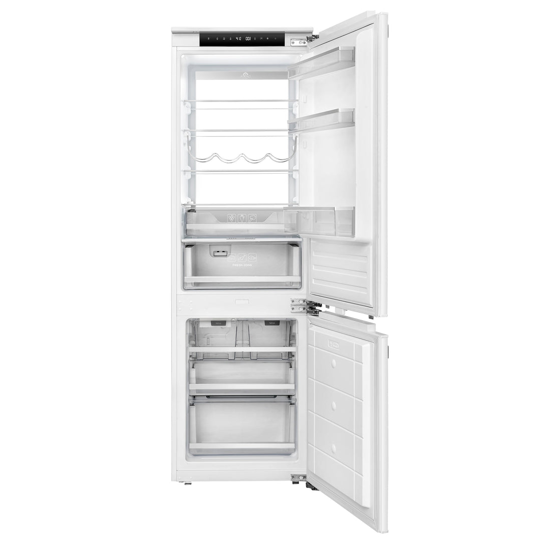 Forno Rivestito 22-Inch Panel-Ready Counter-Depth Built-In Bottom Freezer Refrigerator with Ice Maker, 8.3 cu. ft. (Model FFRBI1704-21)