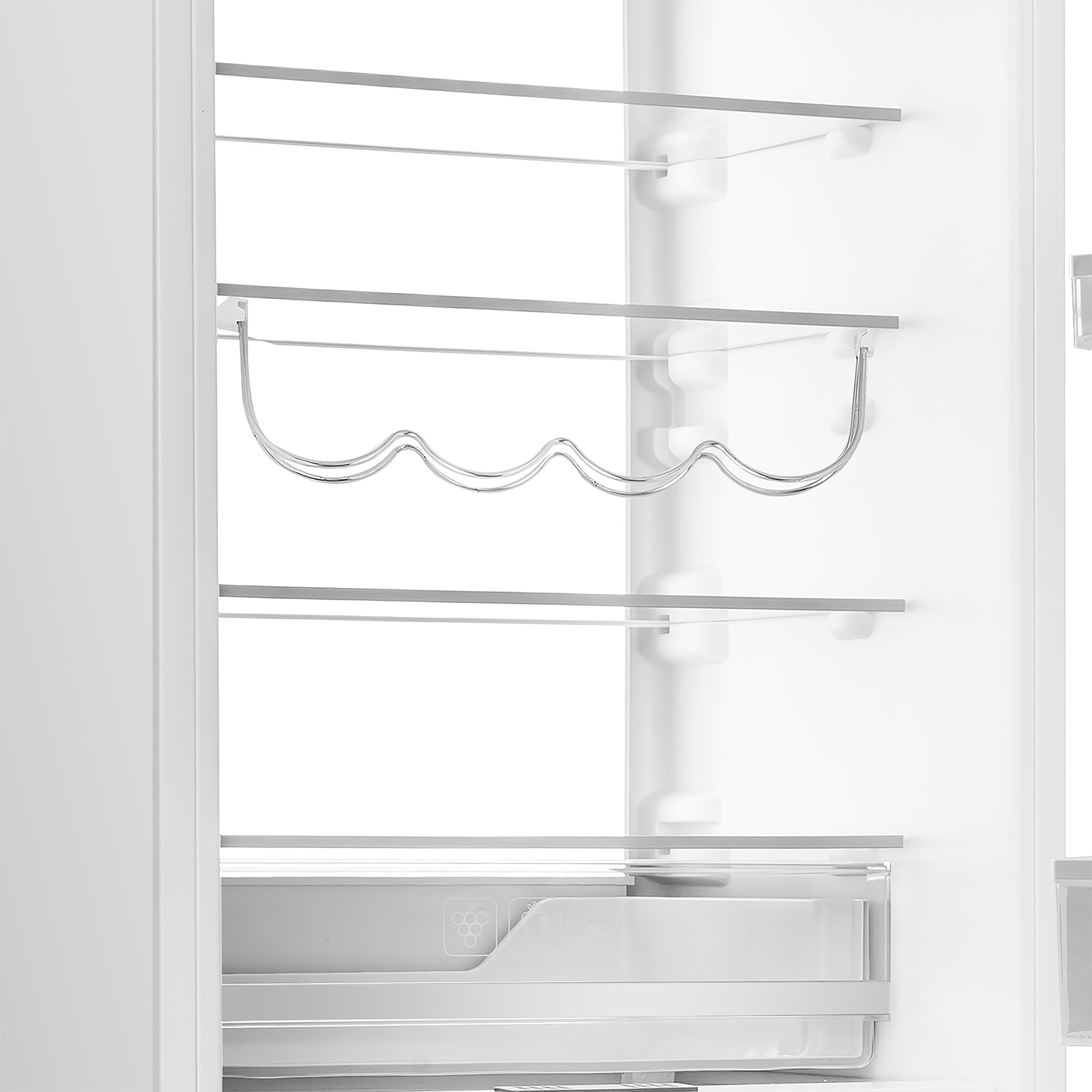 Forno Rivestito 22-Inch Panel-Ready Counter-Depth Built-In Bottom Freezer Refrigerator with Ice Maker, 8.3 cu. ft. (Model FFRBI1704-21)
