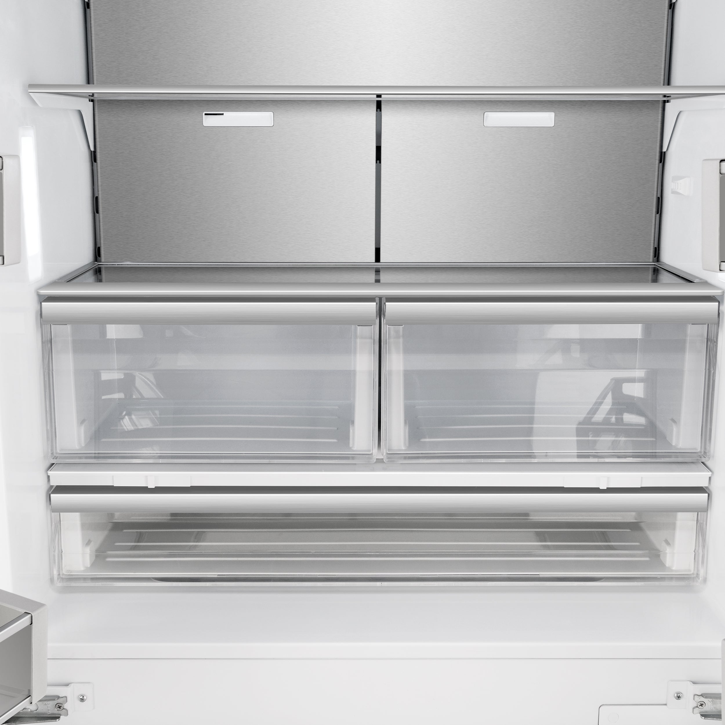 FORNO Rivestito 36-Inch Counter-Depth Built-In Panel-Ready French Door Refrigerator with Automatic Ice Maker, 15.5 cu. ft. (FFRBI1811-36FR)