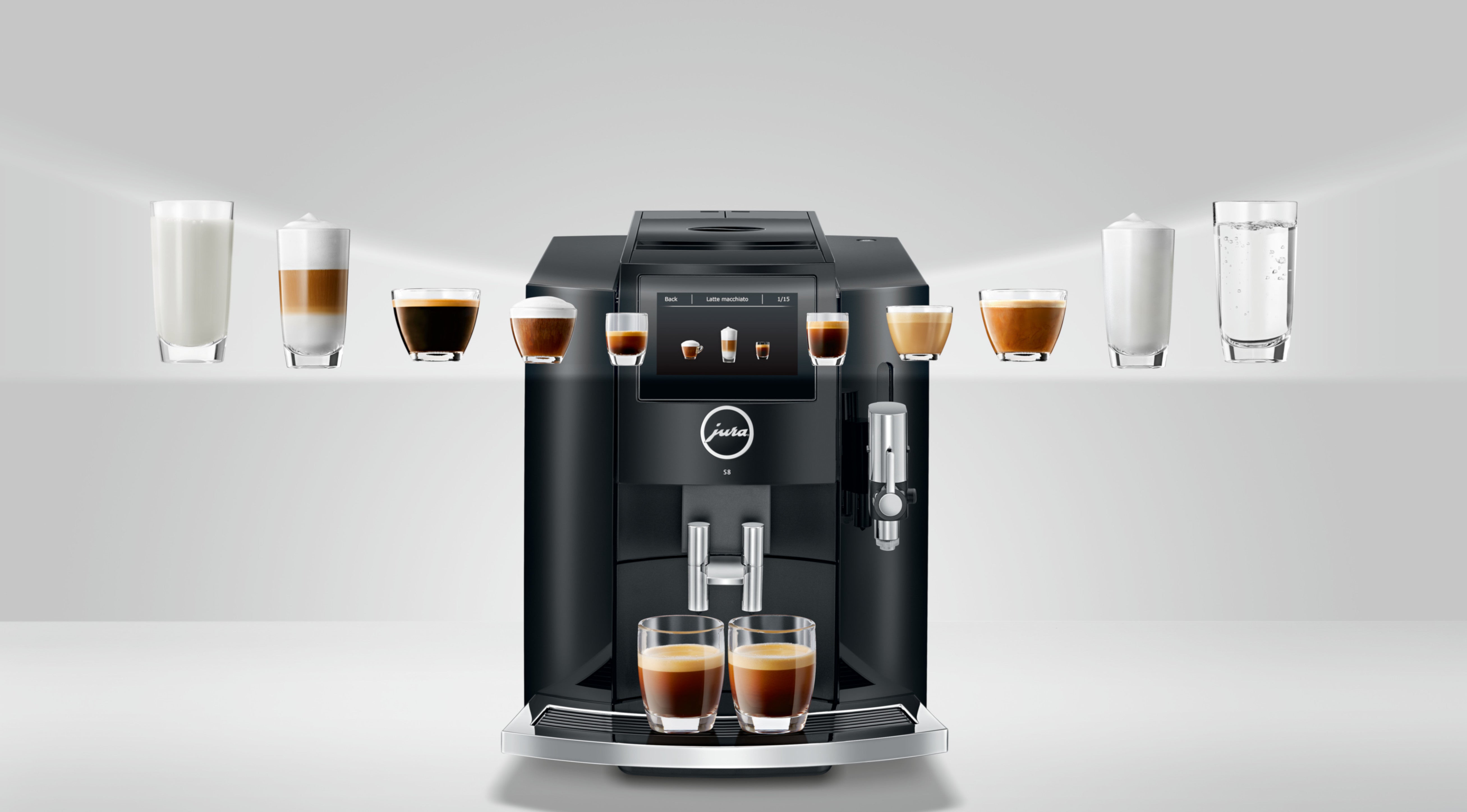 JURA S8 Super-Automatic Espresso Machine