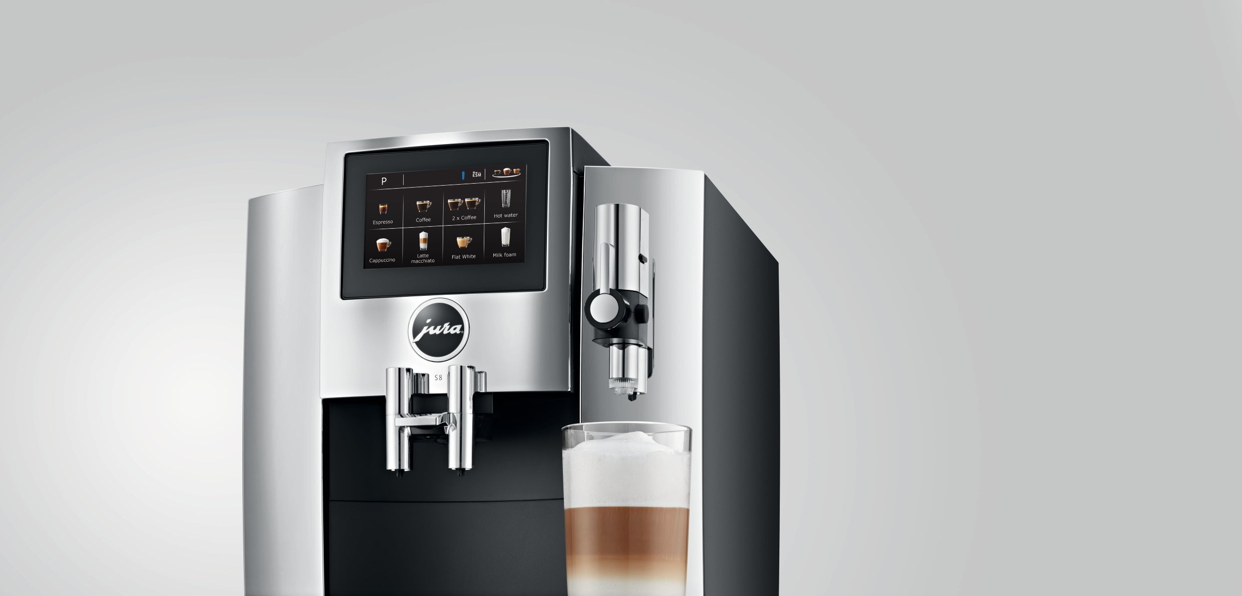 JURA S8 Super-Automatic Espresso Machine