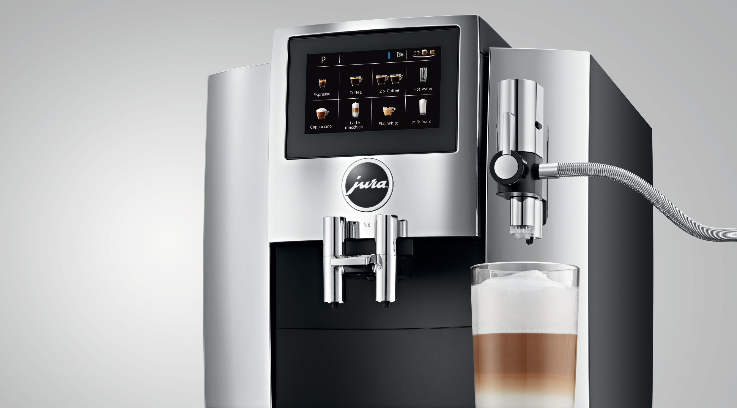 JURA S8 Super-Automatic Espresso Machine