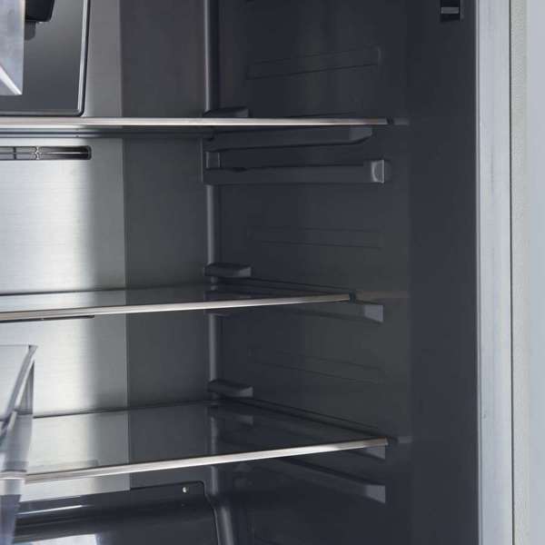 FORNO Fortezza 32-Inch Built-In Freezer, Left Swing, Fast Freeze, Digital Controls, Ice Maker, Grill Trim Kit (Model FFFFD1738-32LSG)