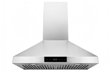 Hauslane Wall Mount Touch Control Range Hood with Stainless Steel Filters in Stainless Steel (WM-538SS)