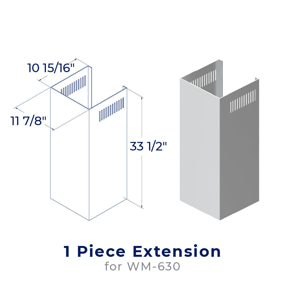 Hauslane Chimney Extension for WM630 (CHE007)
