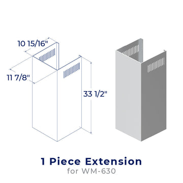 Hauslane Chimney Extension for WM630 (CHE007)