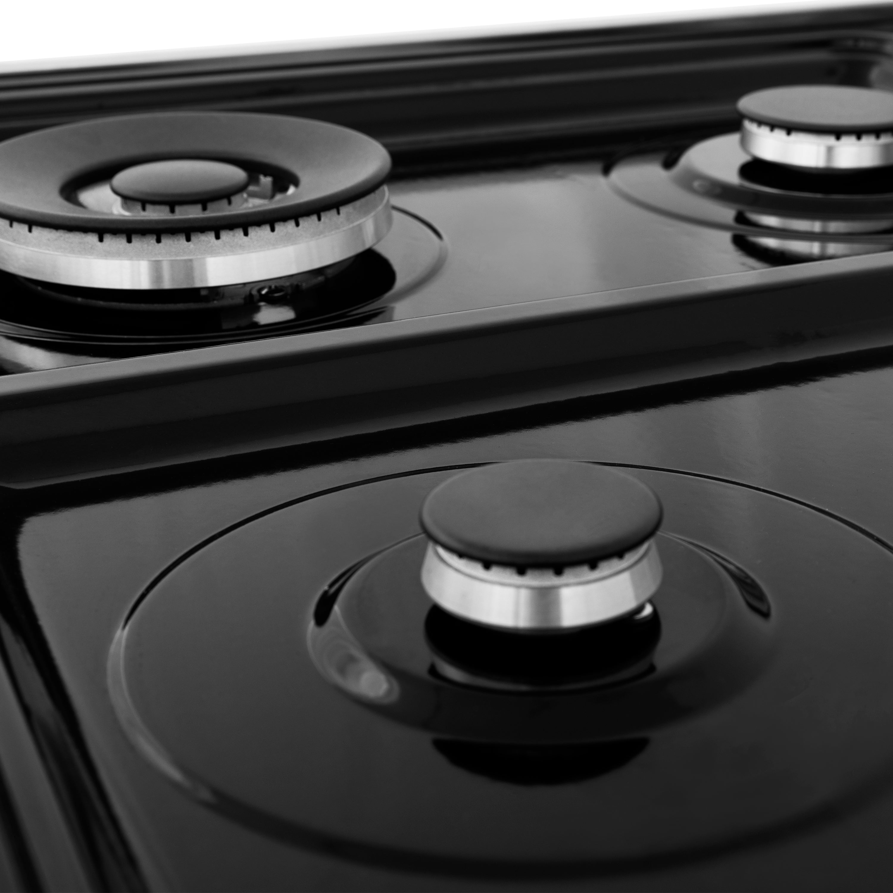 ZLINE 24 in. Dual Fuel Freestanding Range with Gas Burners and Electric Oven in Stainless Steel (RA24)